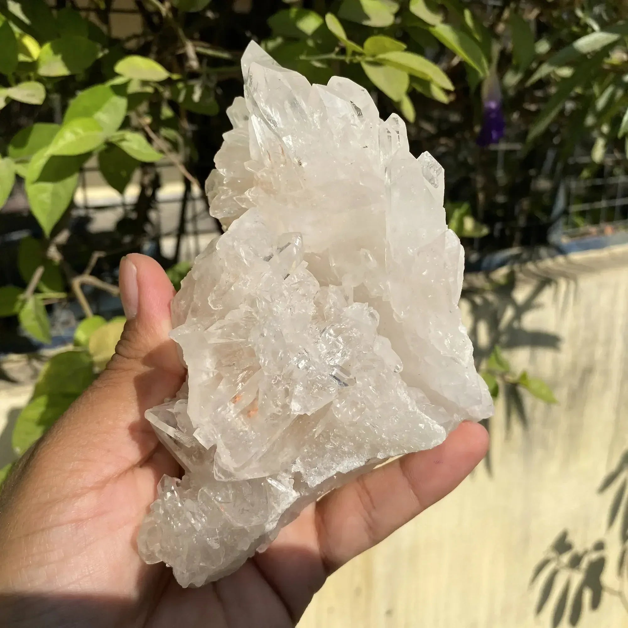 Natural Himalayan White Quartz Cluster 710g Himalayan Quartz
