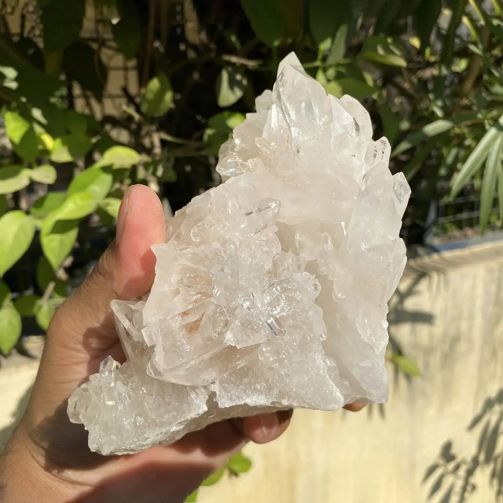 Natural Himalayan White Quartz Cluster 710g Himalayan Quartz