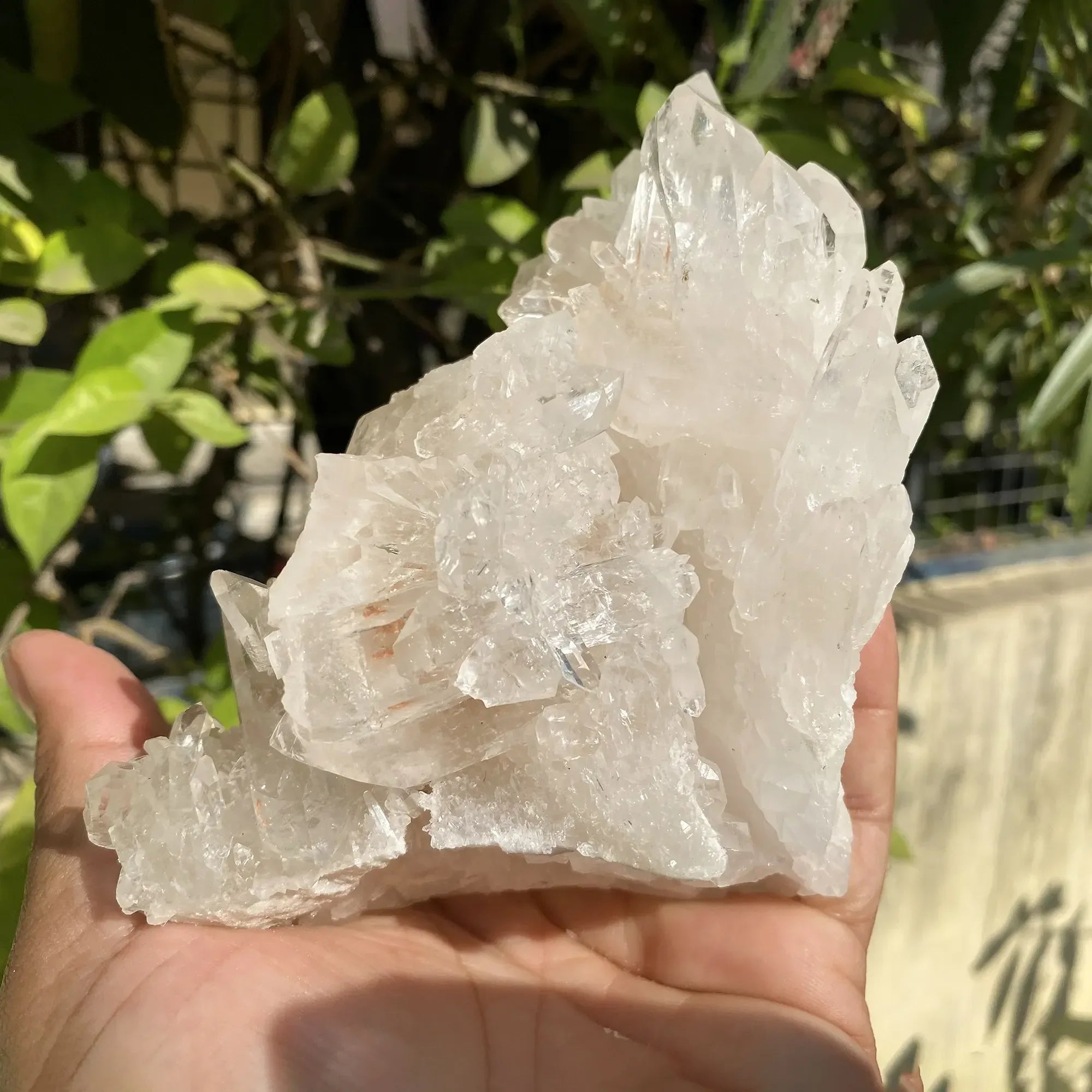 Natural Himalayan White Quartz Cluster 710g Himalayan Quartz