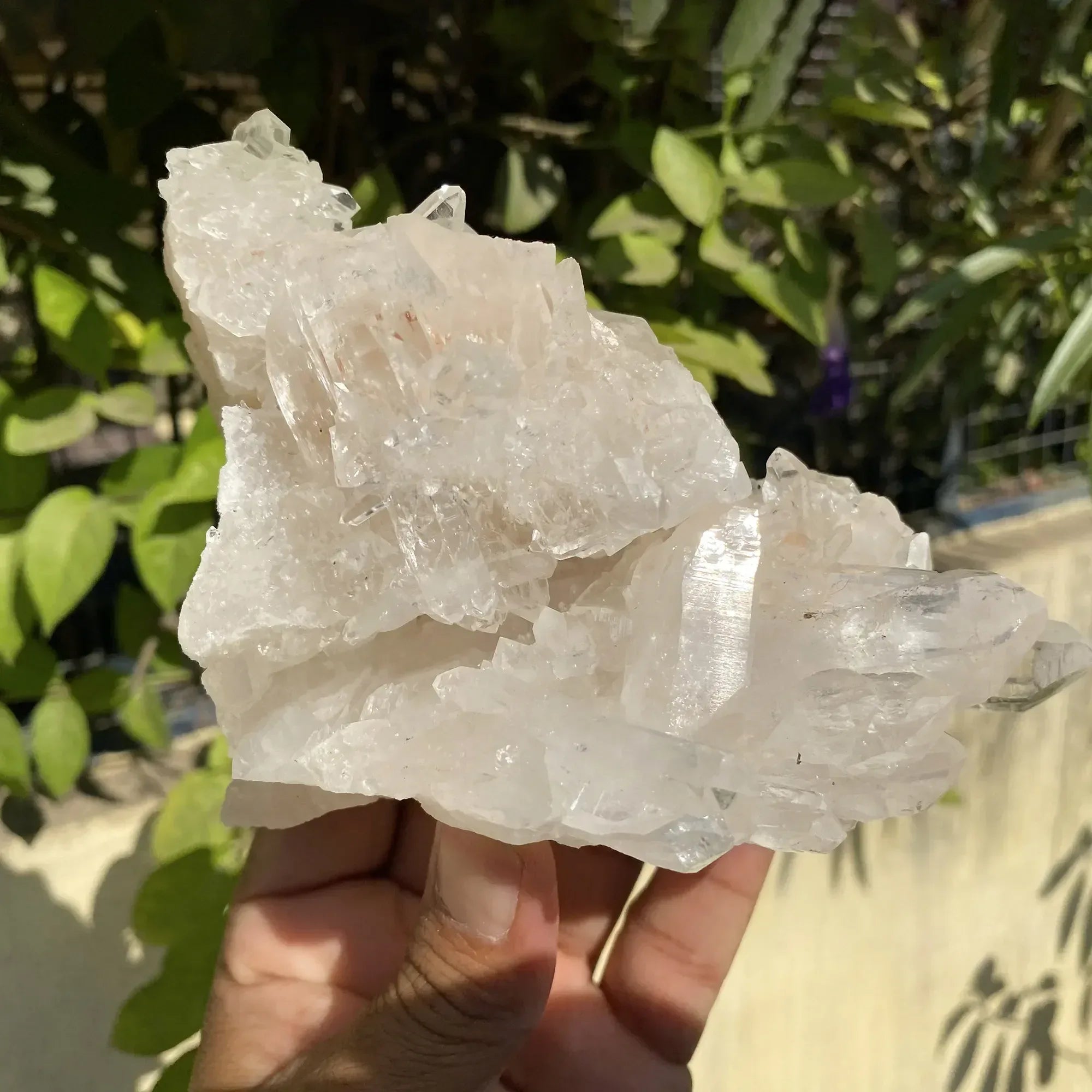 Natural Himalayan White Quartz Cluster 710g Himalayan Quartz