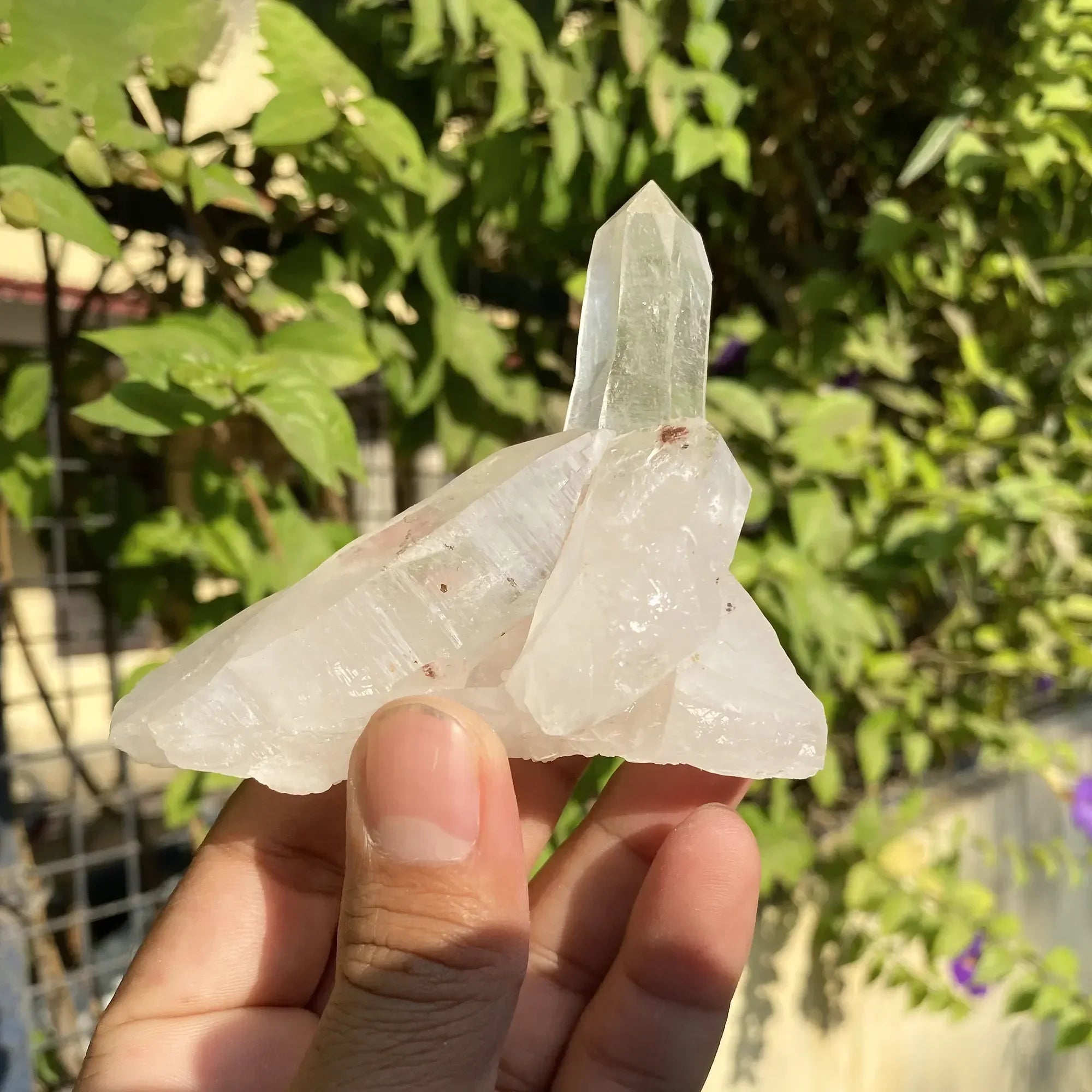 Natural Himalayan White Quartz Cluster Himalayan Quartz