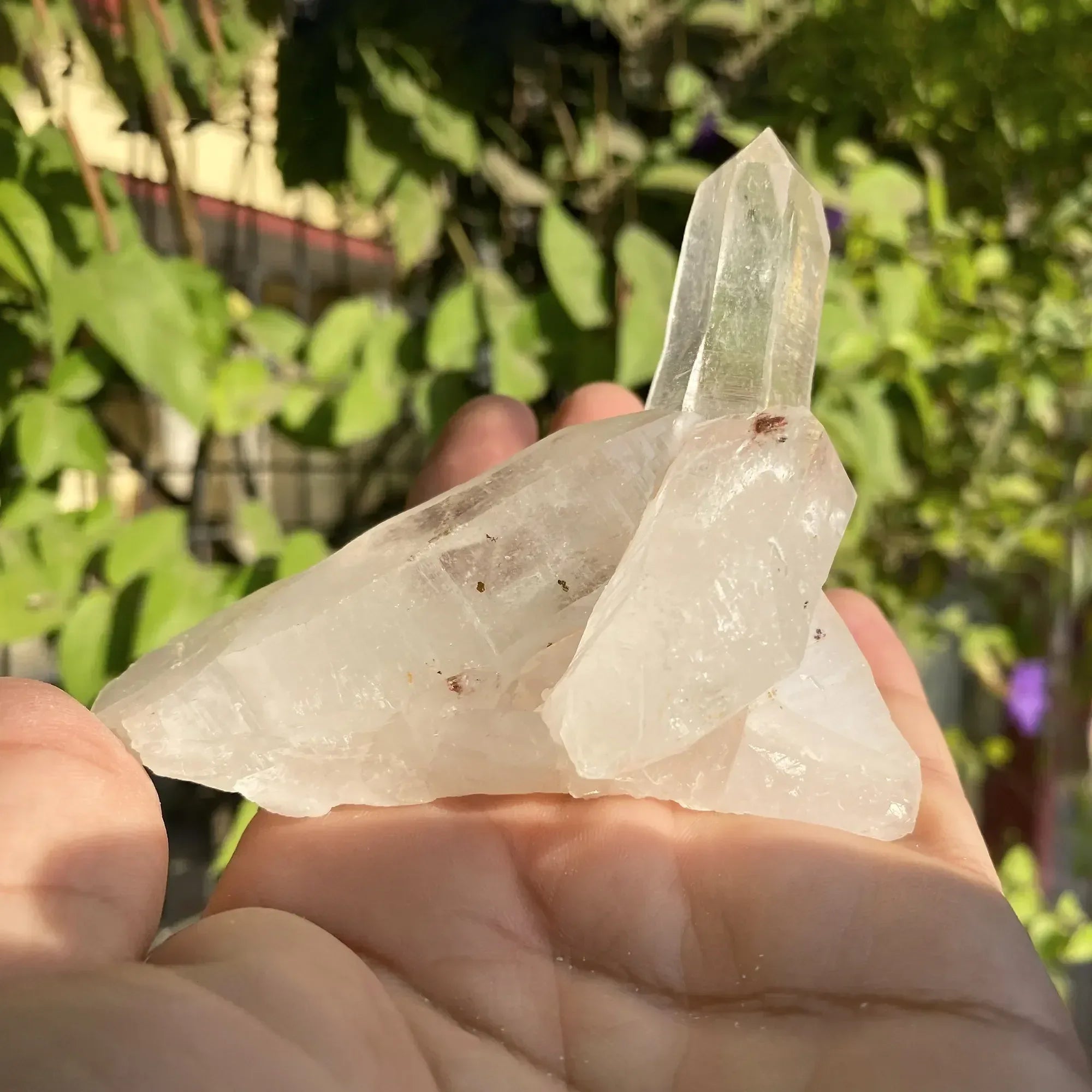 Natural Himalayan White Quartz Cluster Himalayan Quartz