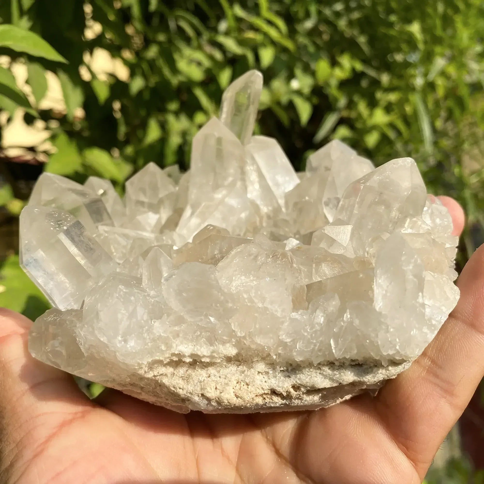 Natural Himalayan White Quartz Cluster Himalayan Quartz
