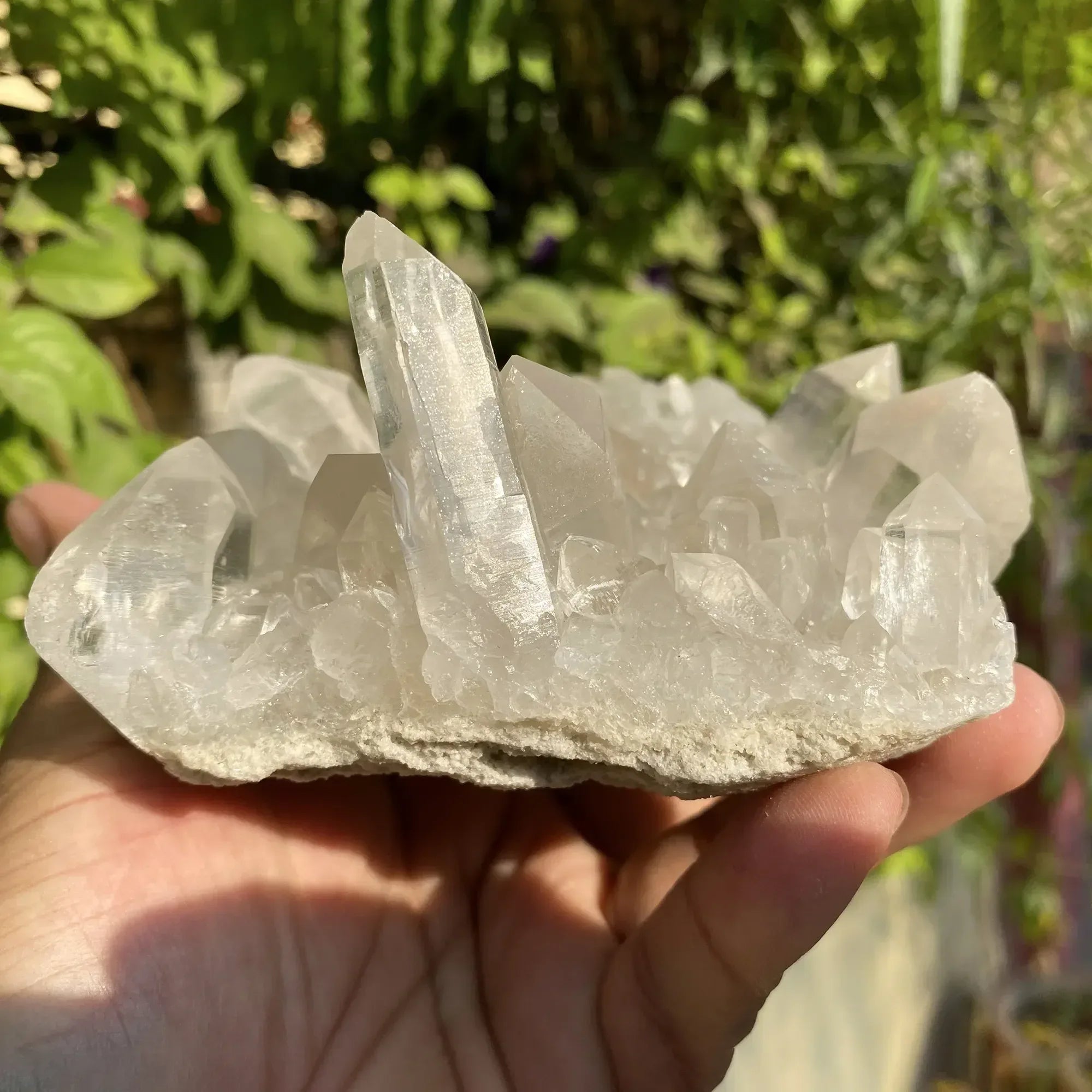 Natural Himalayan White Quartz Cluster Himalayan Quartz