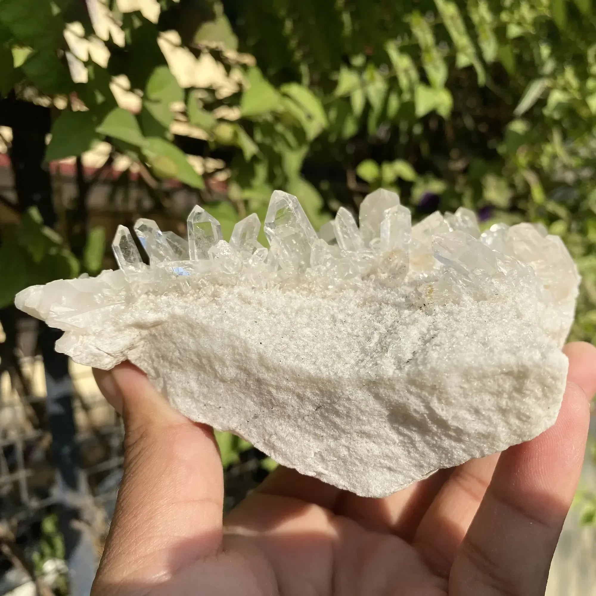 Natural Himalayan White Quartz Cluster Himalayan Quartz