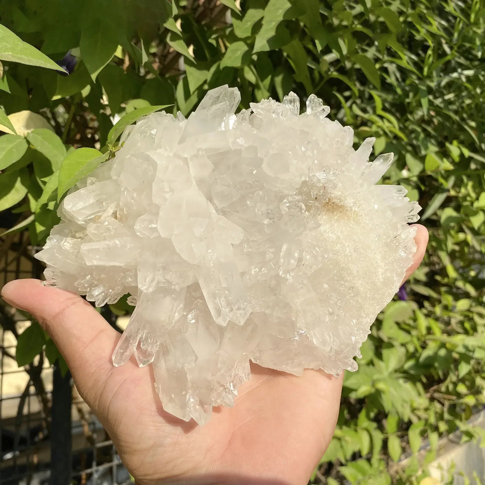 Natural Himalayan White Quartz Cluster 745g Himalayan Quartz