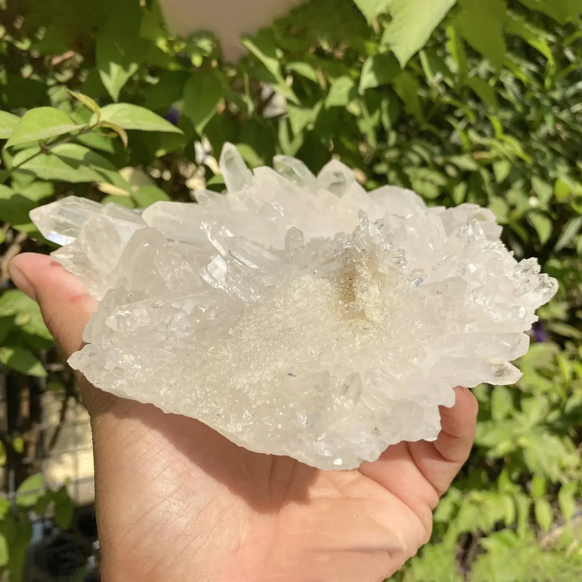 Natural Himalayan White Quartz Cluster 745g Himalayan Quartz