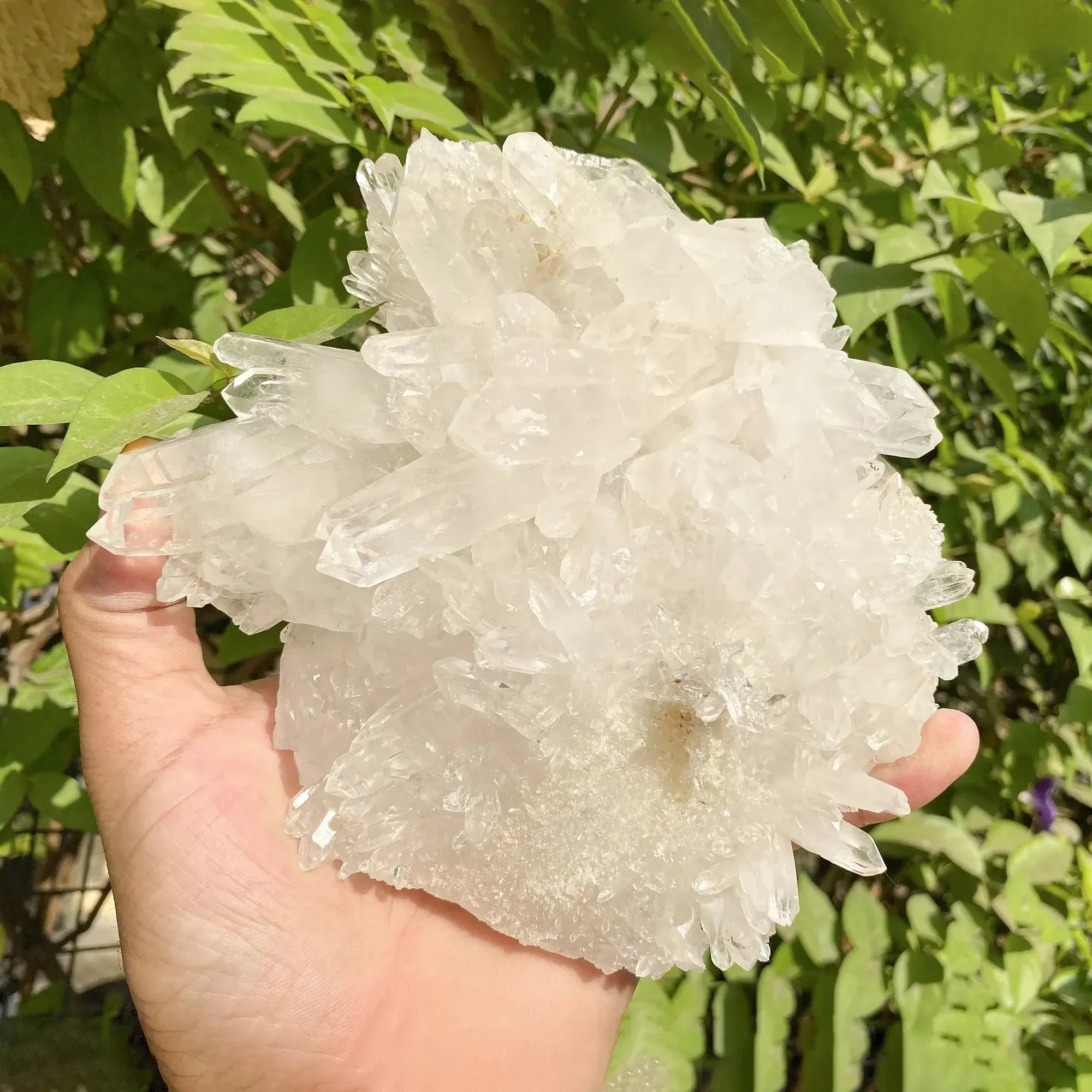 Natural Himalayan White Quartz Cluster 745g Himalayan Quartz