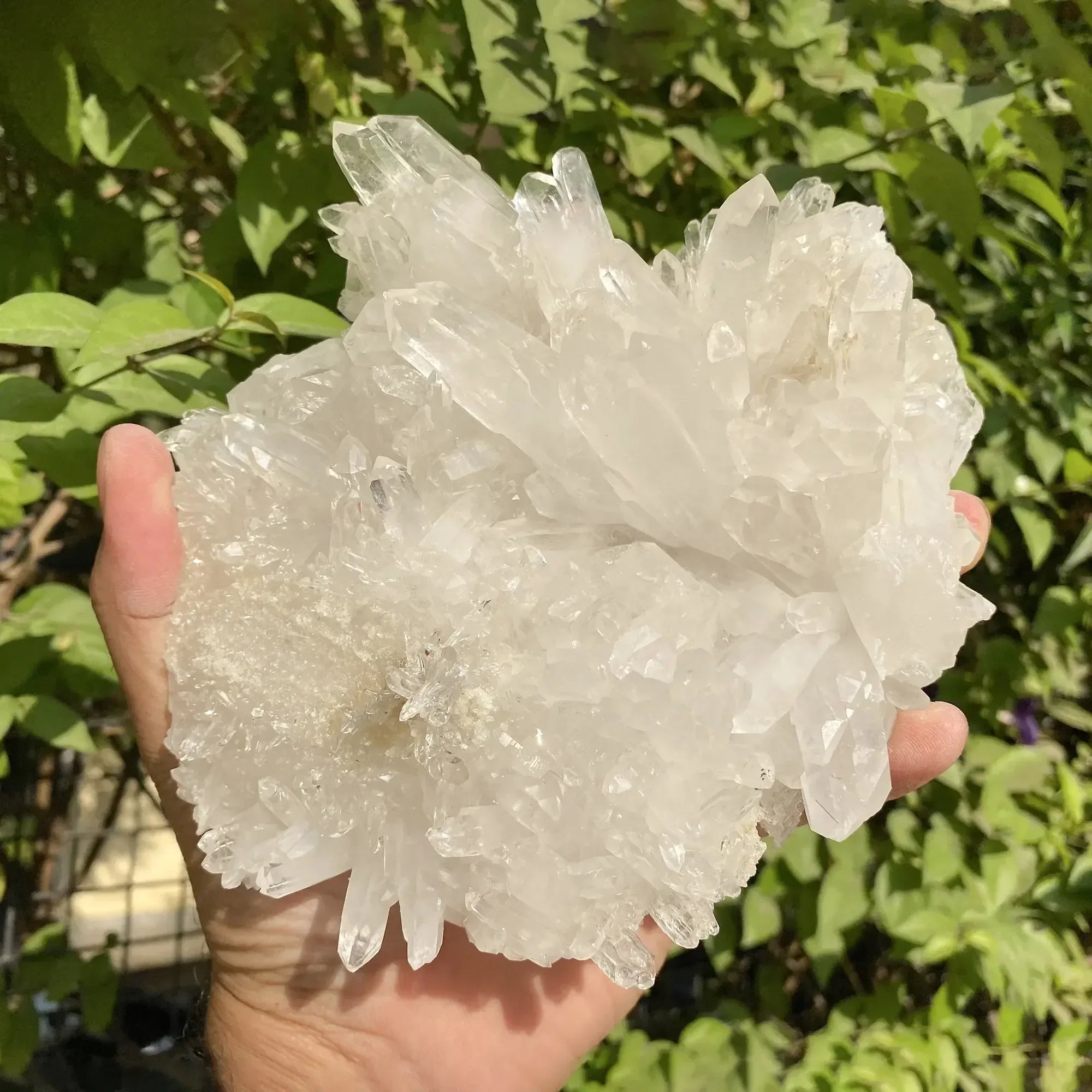 Natural Himalayan White Quartz Cluster 745g Himalayan Quartz