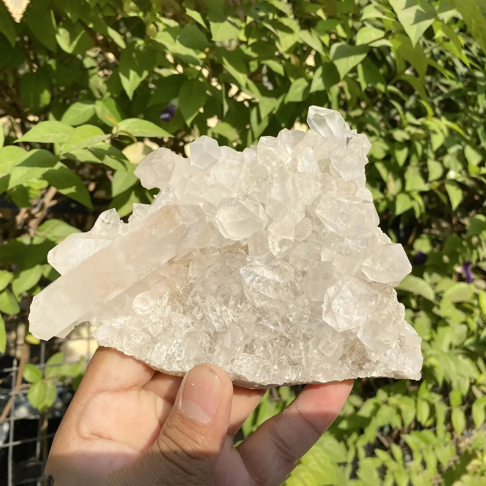 Natural Himalayan White Quartz Cluster 490g Himalayan Quartz