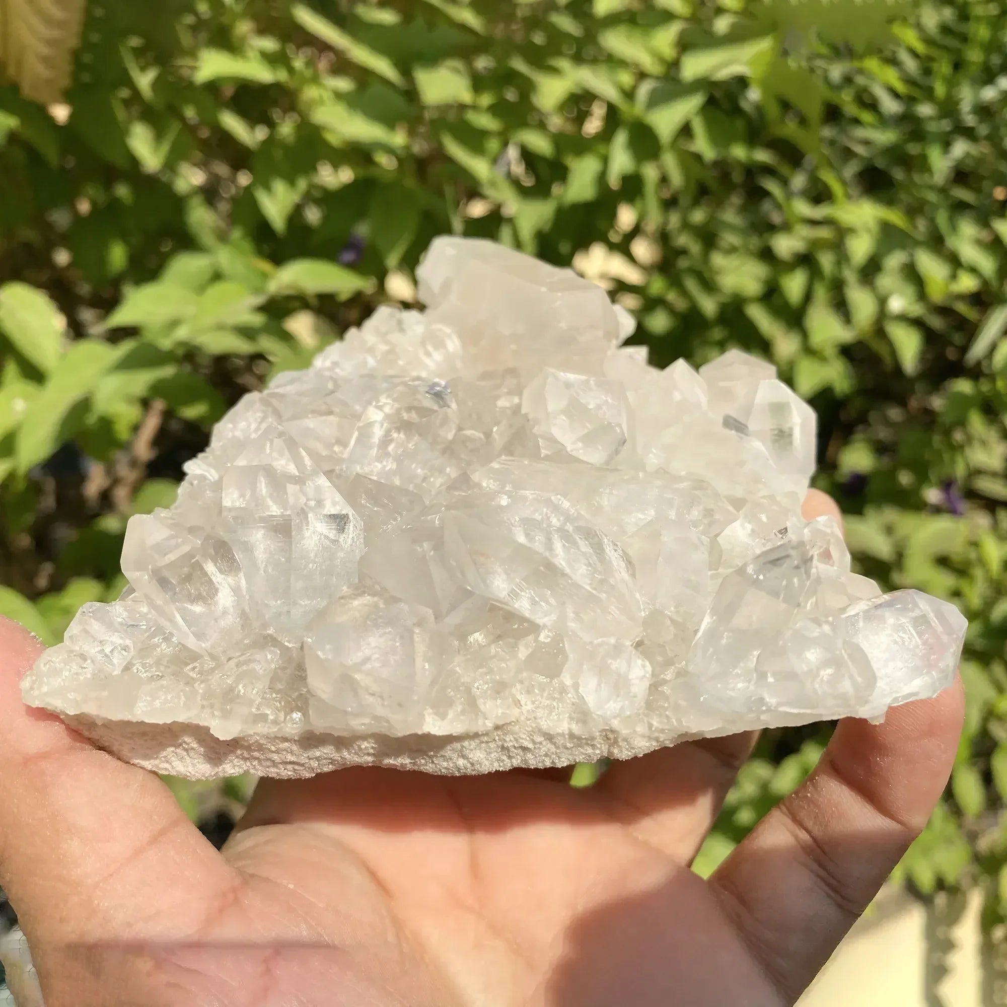 Natural Himalayan White Quartz Cluster 490g Himalayan Quartz