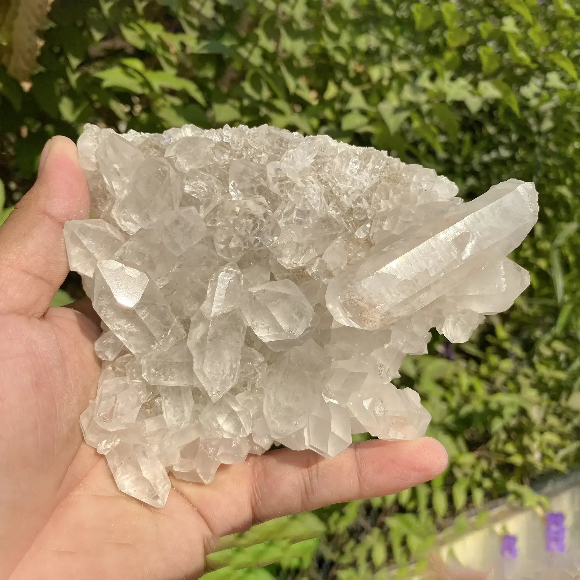 Natural Himalayan White Quartz Cluster 490g Himalayan Quartz
