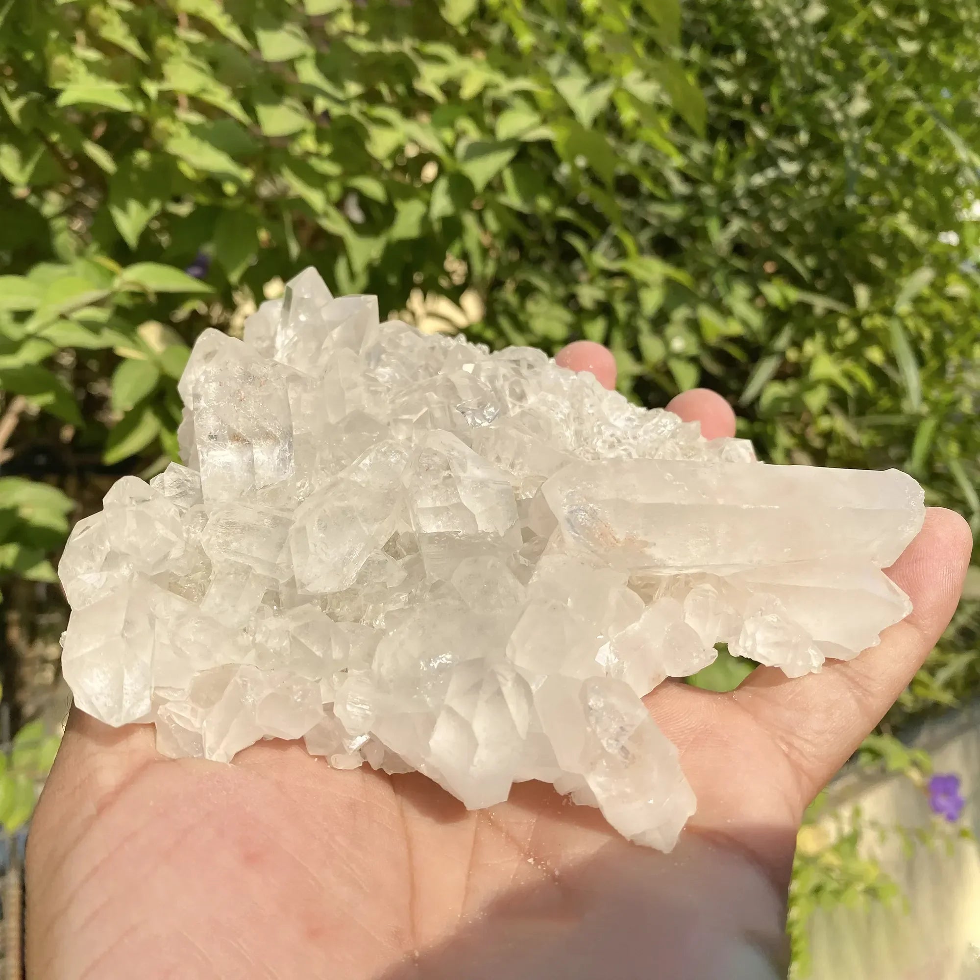 Natural Himalayan White Quartz Cluster 490g Himalayan Quartz