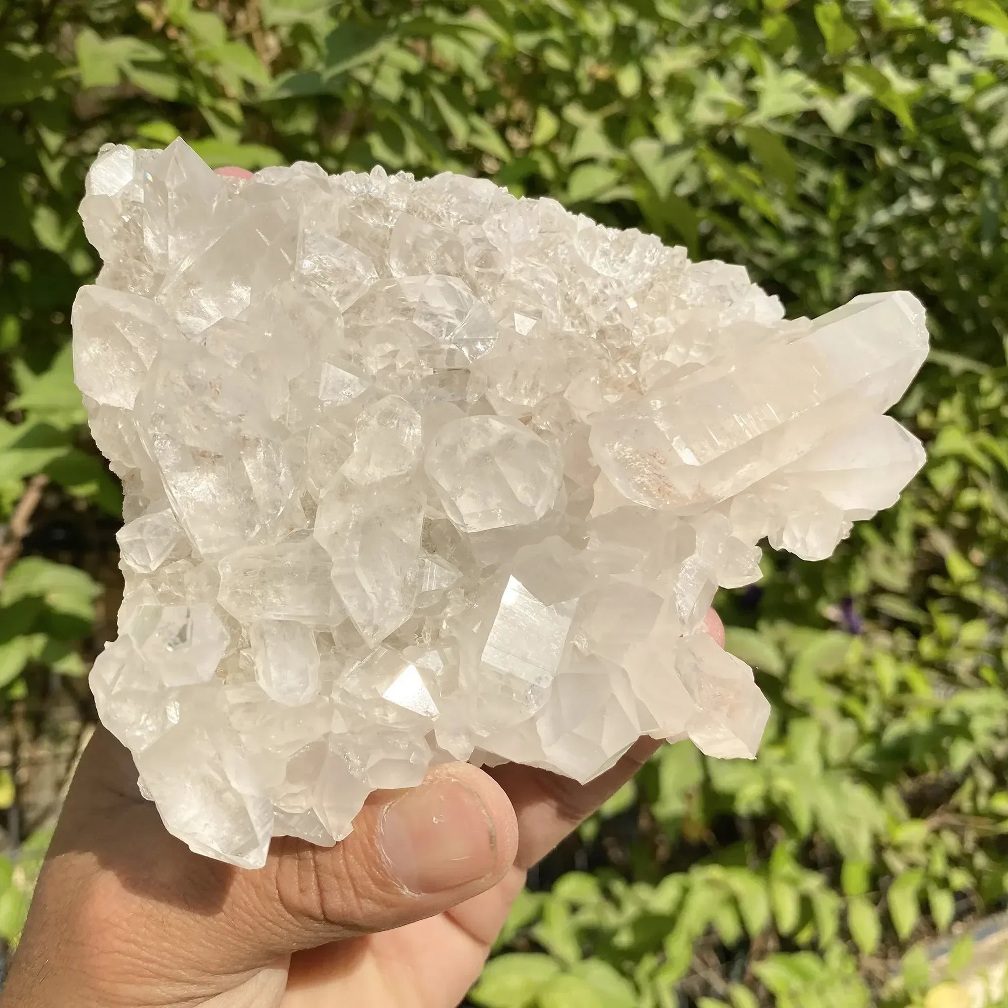 Natural Himalayan White Quartz Cluster 490g Himalayan Quartz