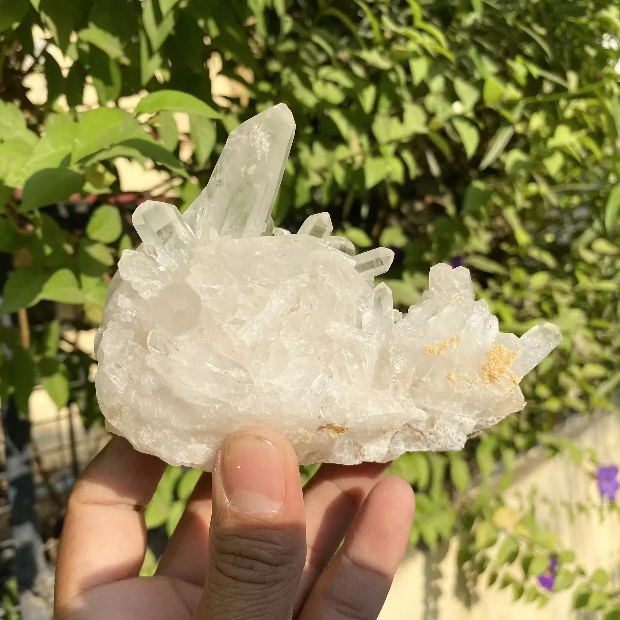 Natural Himalayan White Quartz Cluster 470g Himalayan Quartz