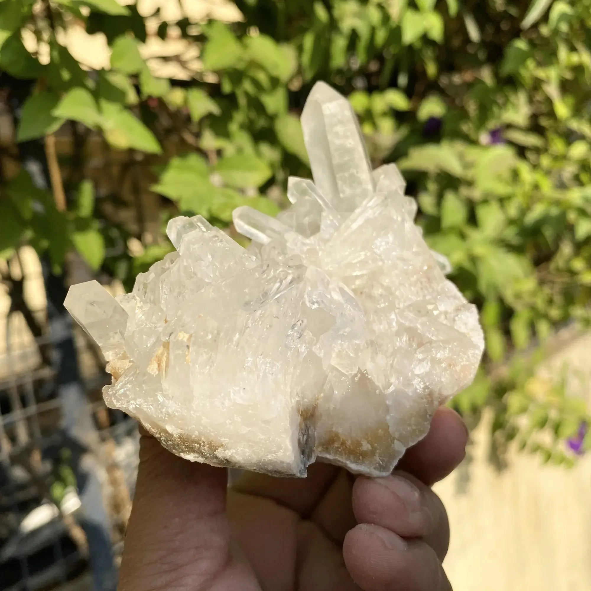 Natural Himalayan White Quartz Cluster 470g Himalayan Quartz