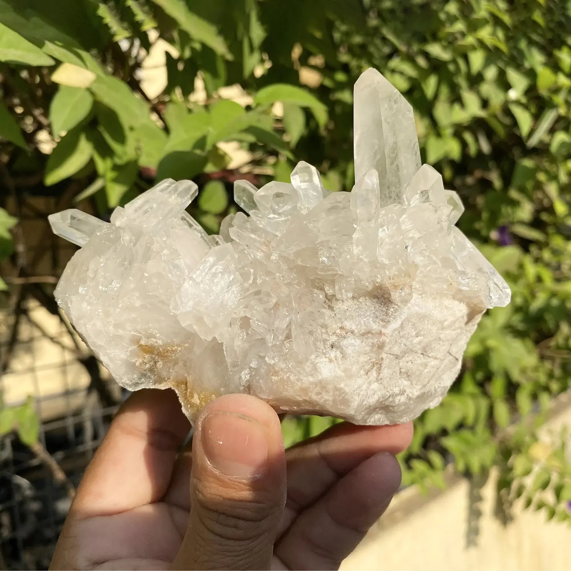 Natural Himalayan White Quartz Cluster 470g Himalayan Quartz