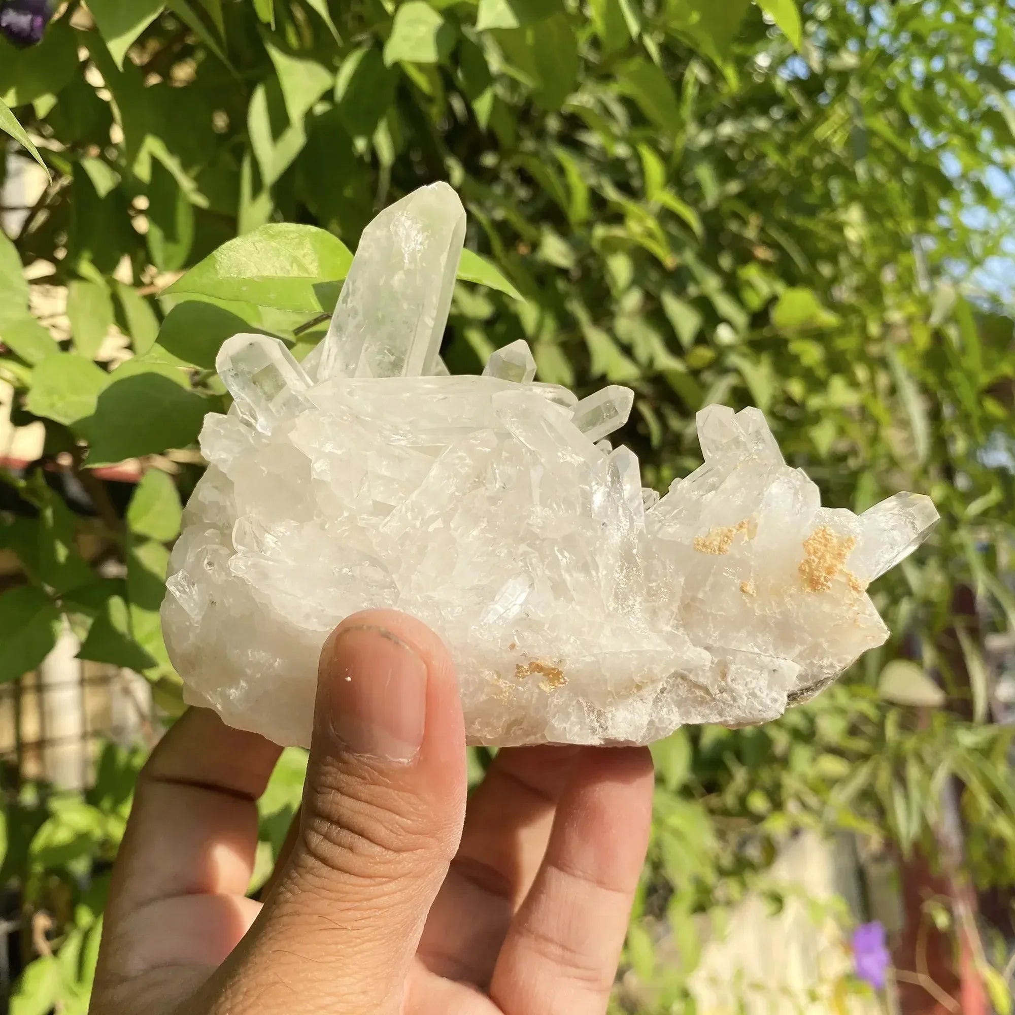 Natural Himalayan White Quartz Cluster 470g Himalayan Quartz