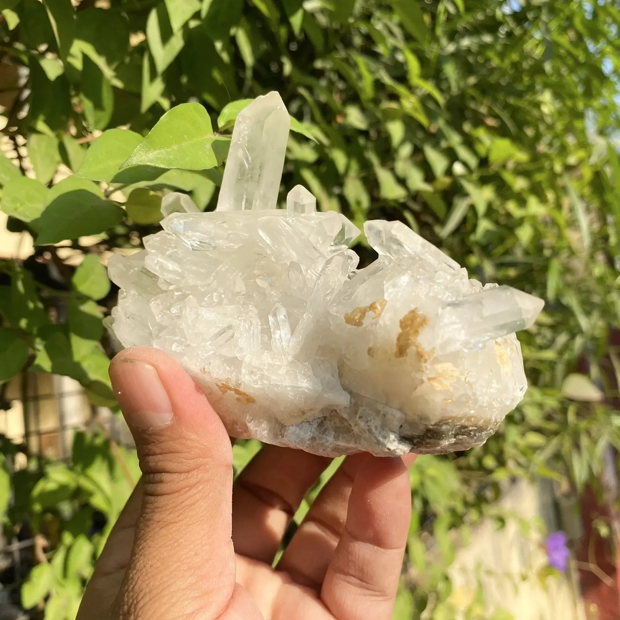 Natural Himalayan White Quartz Cluster 470g Himalayan Quartz