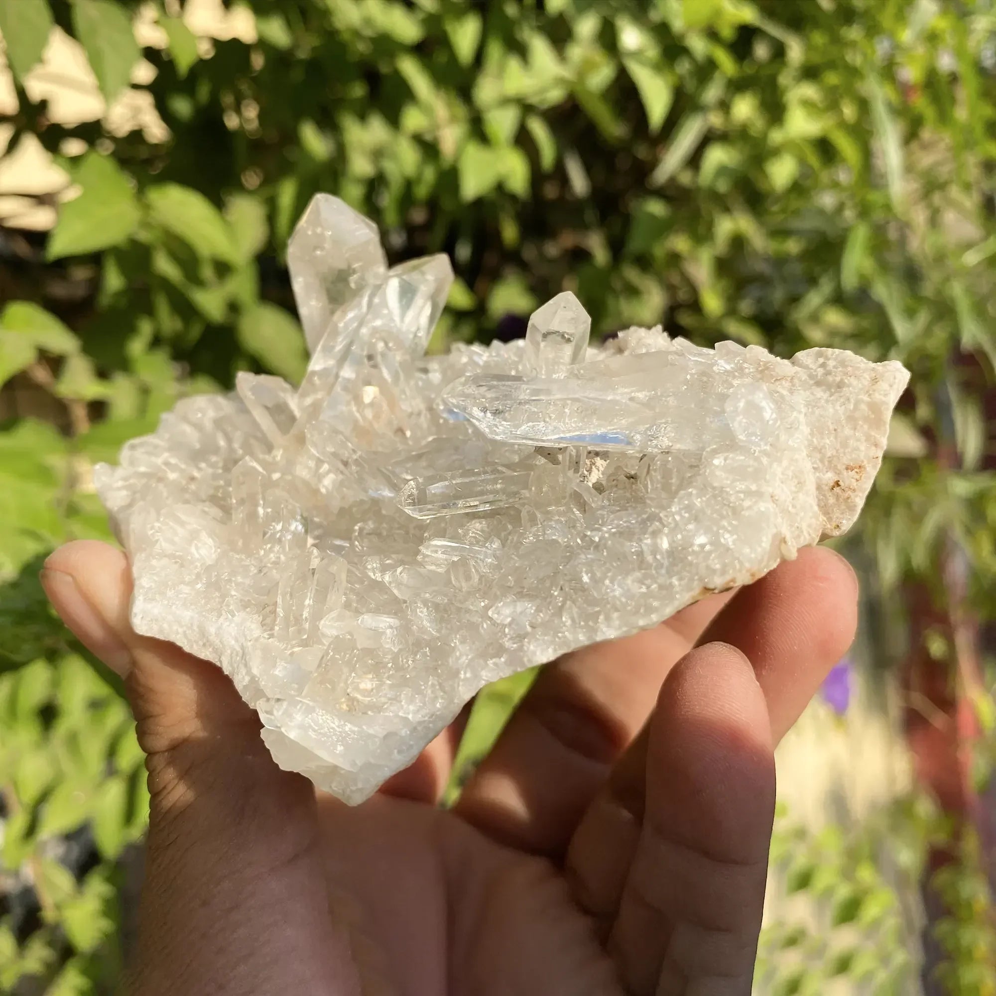 Natural Himalayan Pink Quartz Cluster 405g Himalayan Quartz