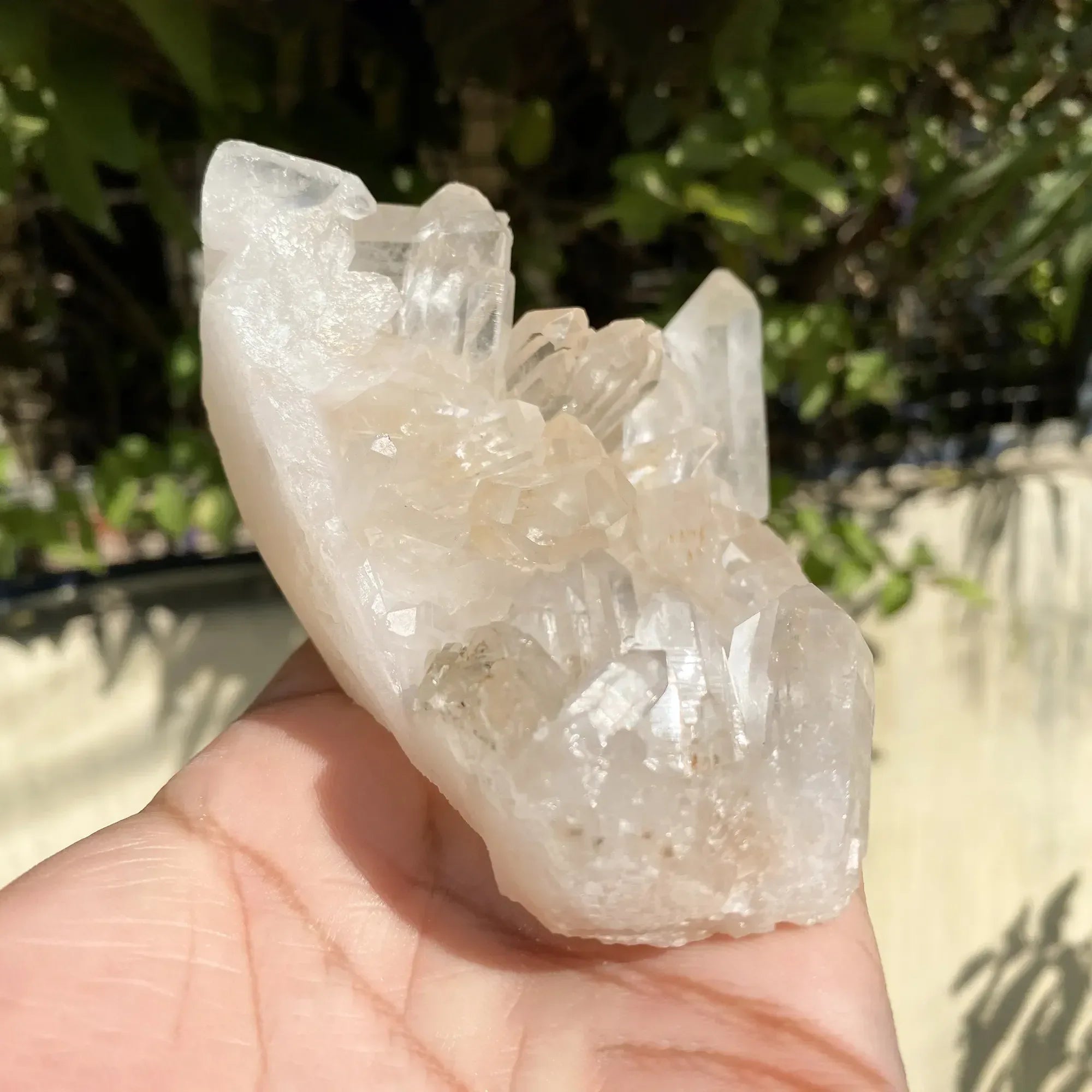Natural Himalayan Pink Quartz Cluster 500g Himalayan Quartz