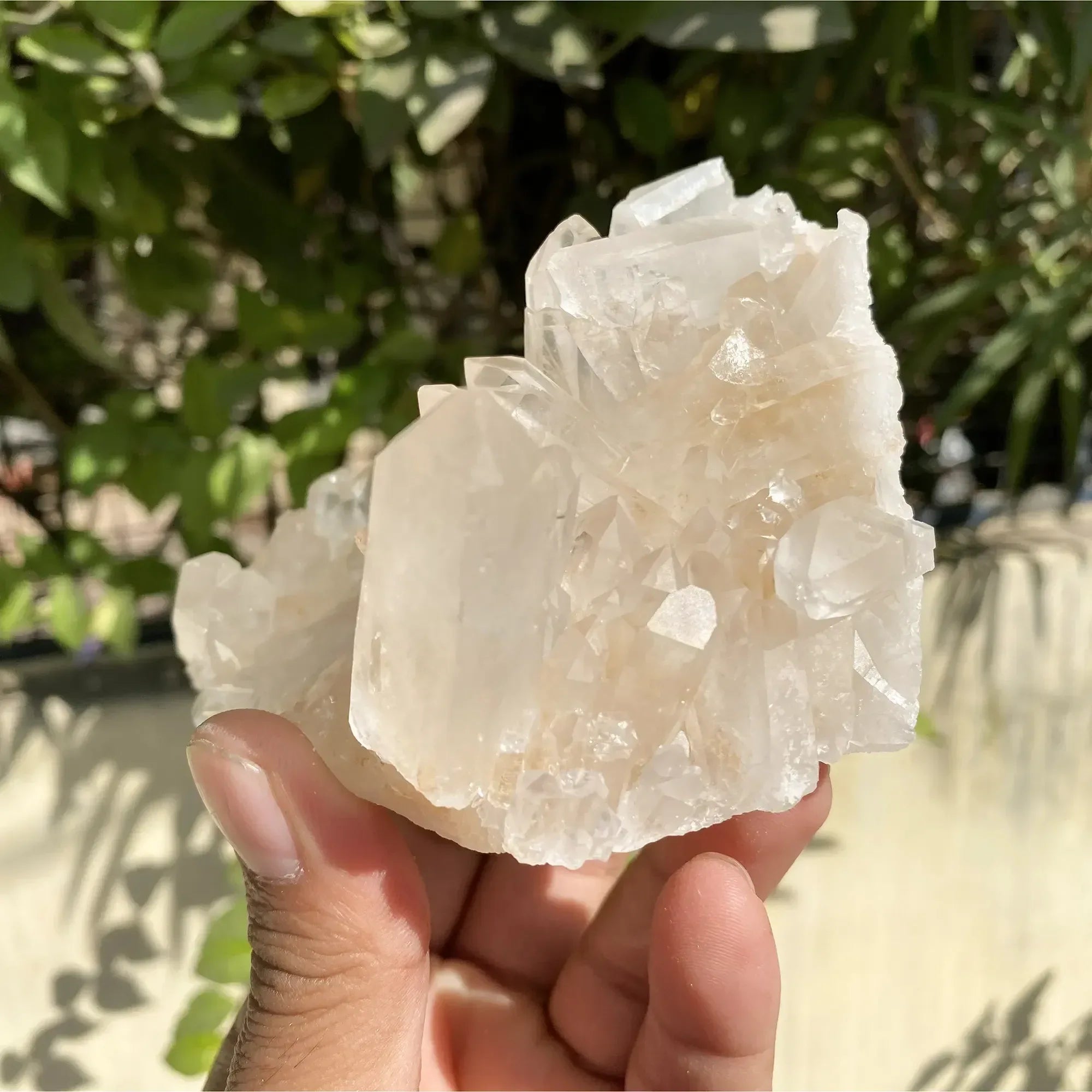Natural Himalayan Pink Quartz Cluster 500g Himalayan Quartz