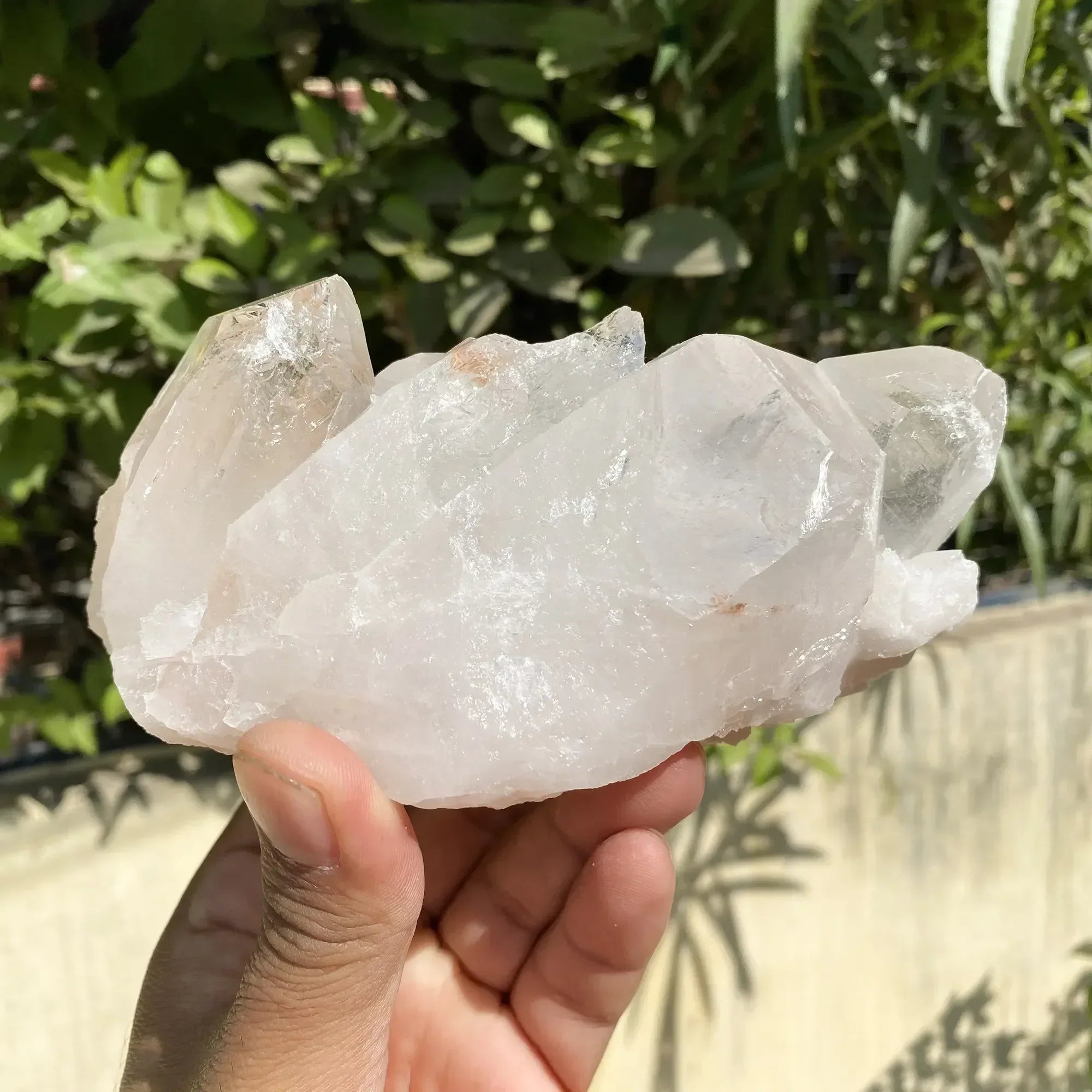 Natural Himalayan Pink Quartz Cluster 975g Himalayan Quartz