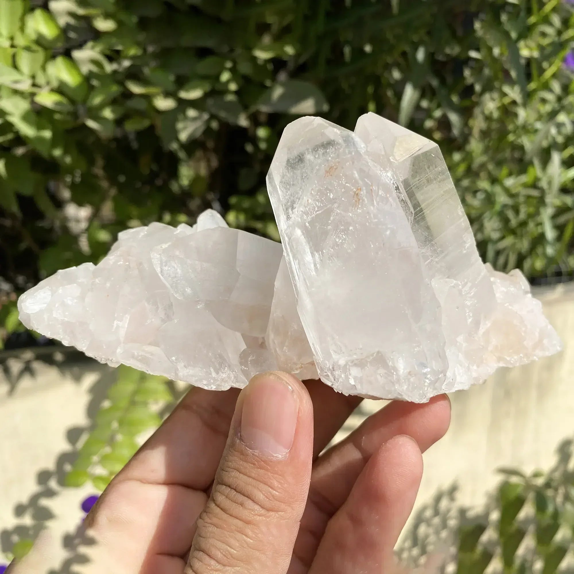 Natural Himalayan Pink Quartz Cluster 535g Himalayan Quartz