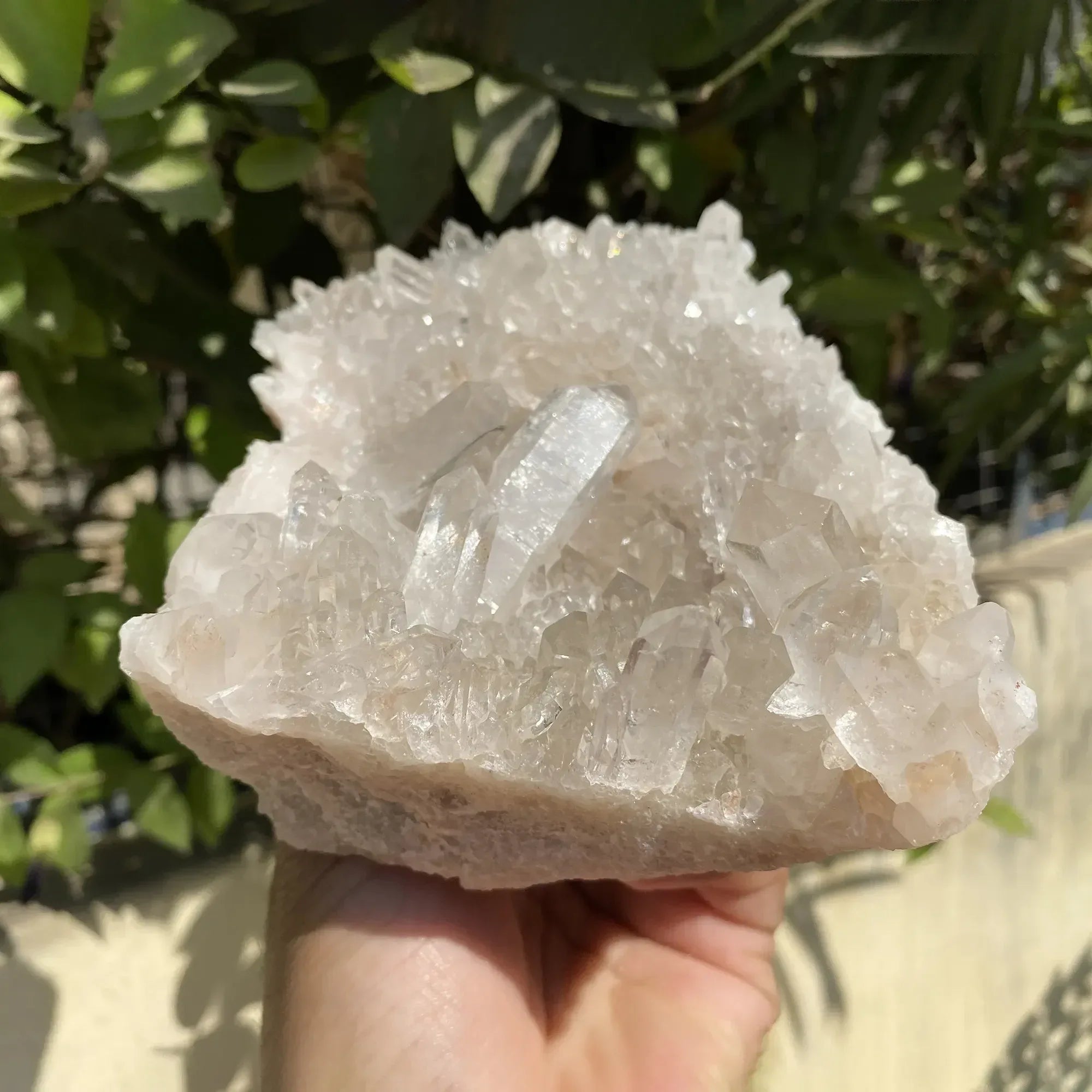 Natural Himalayan White Quartz Cluster 1080g Himalayan Quartz