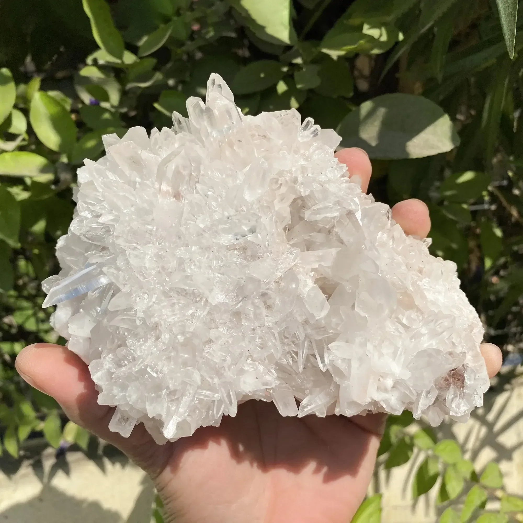 Natural Himalayan White Quartz Cluster 1120g Himalayan Quartz