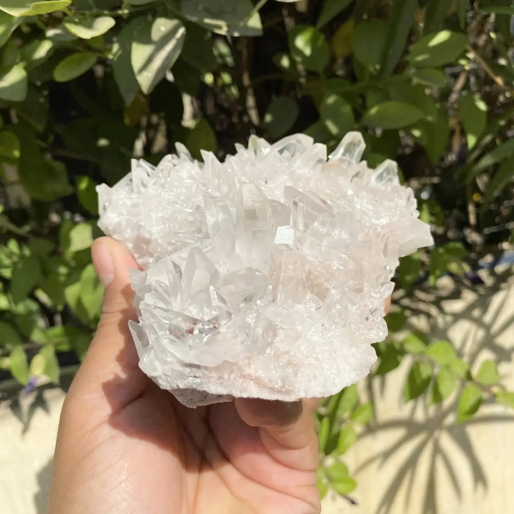 Natural Himalayan White Quartz Cluster 1120g Himalayan Quartz