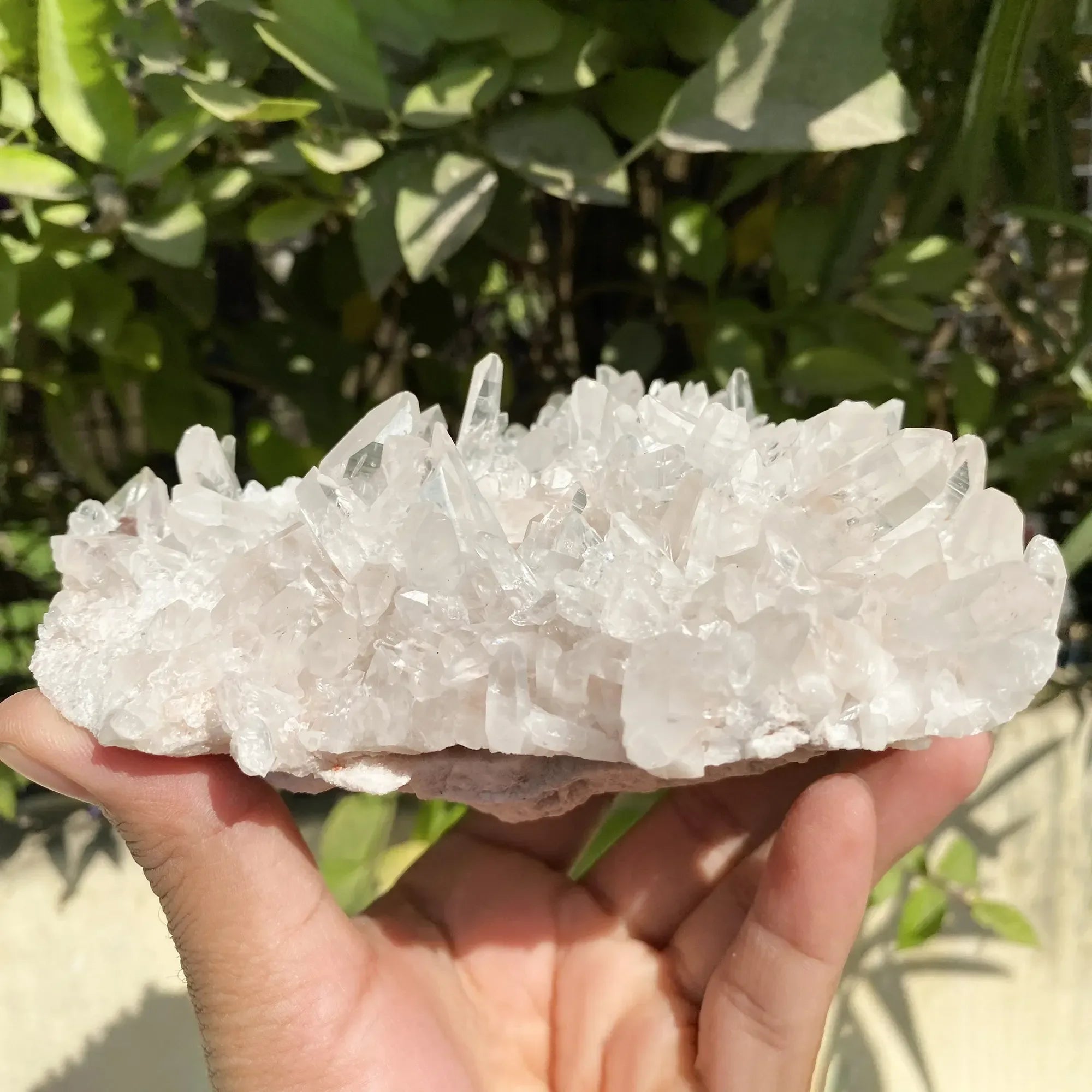Natural Himalayan White Quartz Cluster 1120g Himalayan Quartz