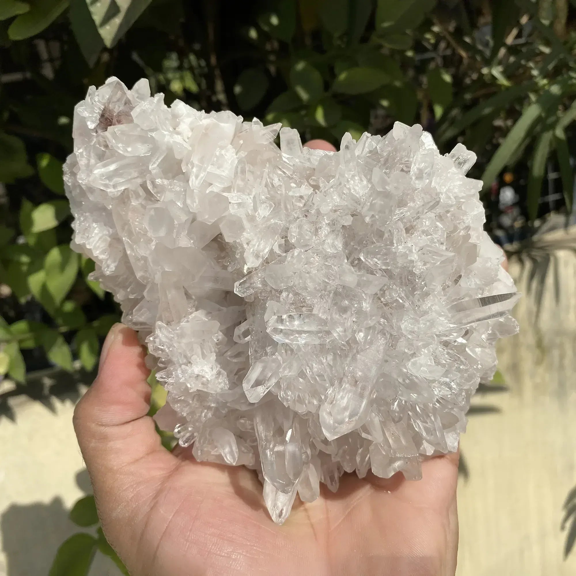 Natural Himalayan White Quartz Cluster 1120g Himalayan Quartz