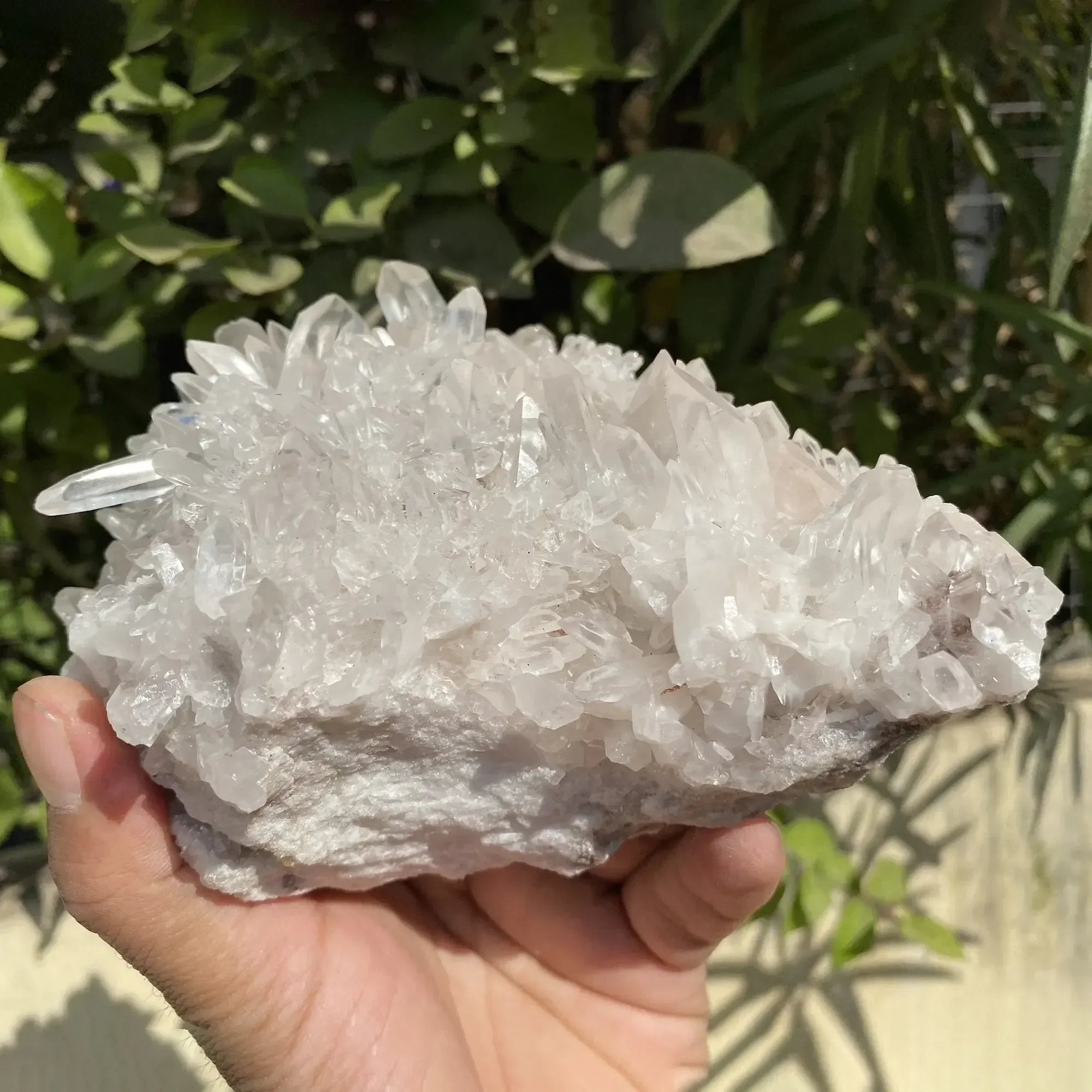 Natural Himalayan White Quartz Cluster 1120g Himalayan Quartz