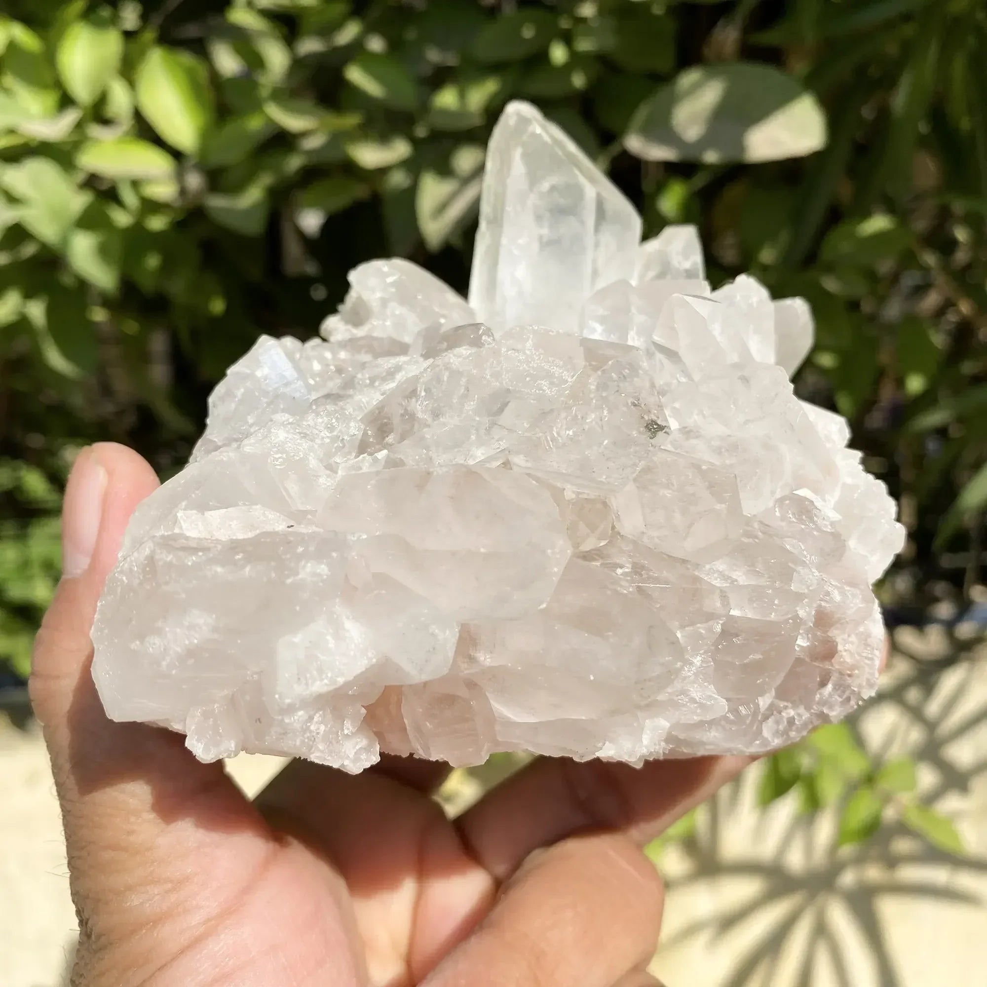 Natural Himalayan White Quartz Cluster 795g Himalayan Quartz