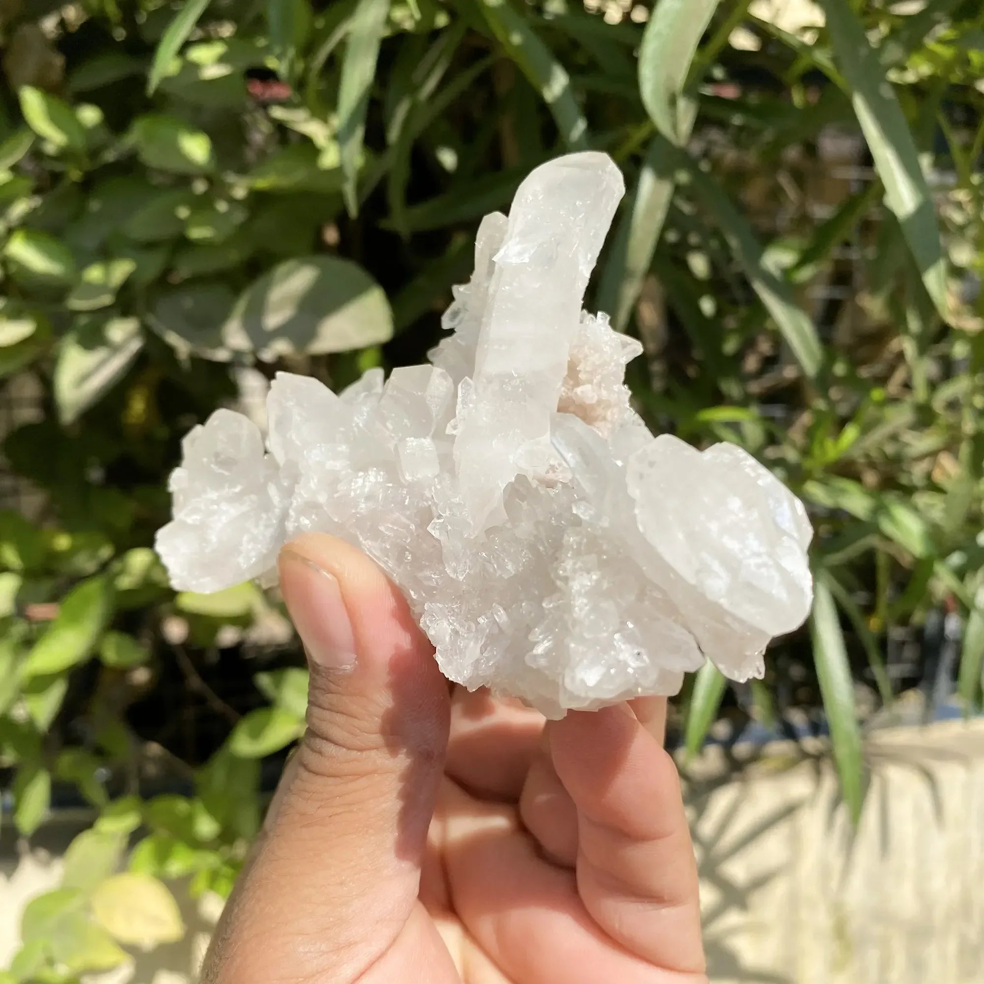 Natural Himalayan White Quartz Cluster 195g Himalayan Quartz