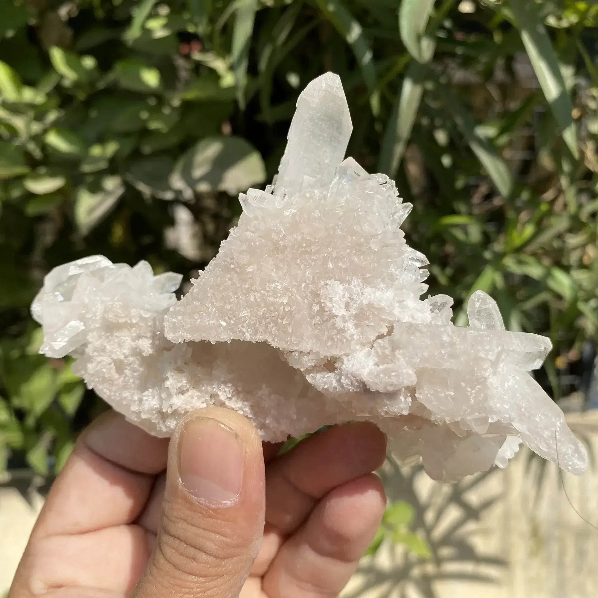 Natural Himalayan White Quartz Cluster 195g Himalayan Quartz