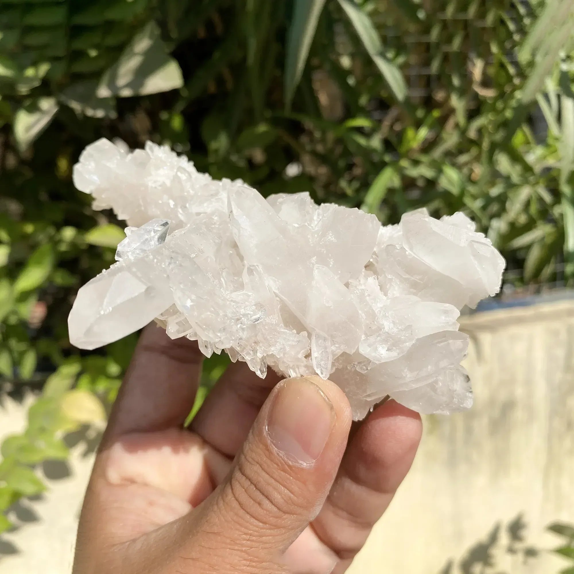Natural Himalayan White Quartz Cluster 195g Himalayan Quartz
