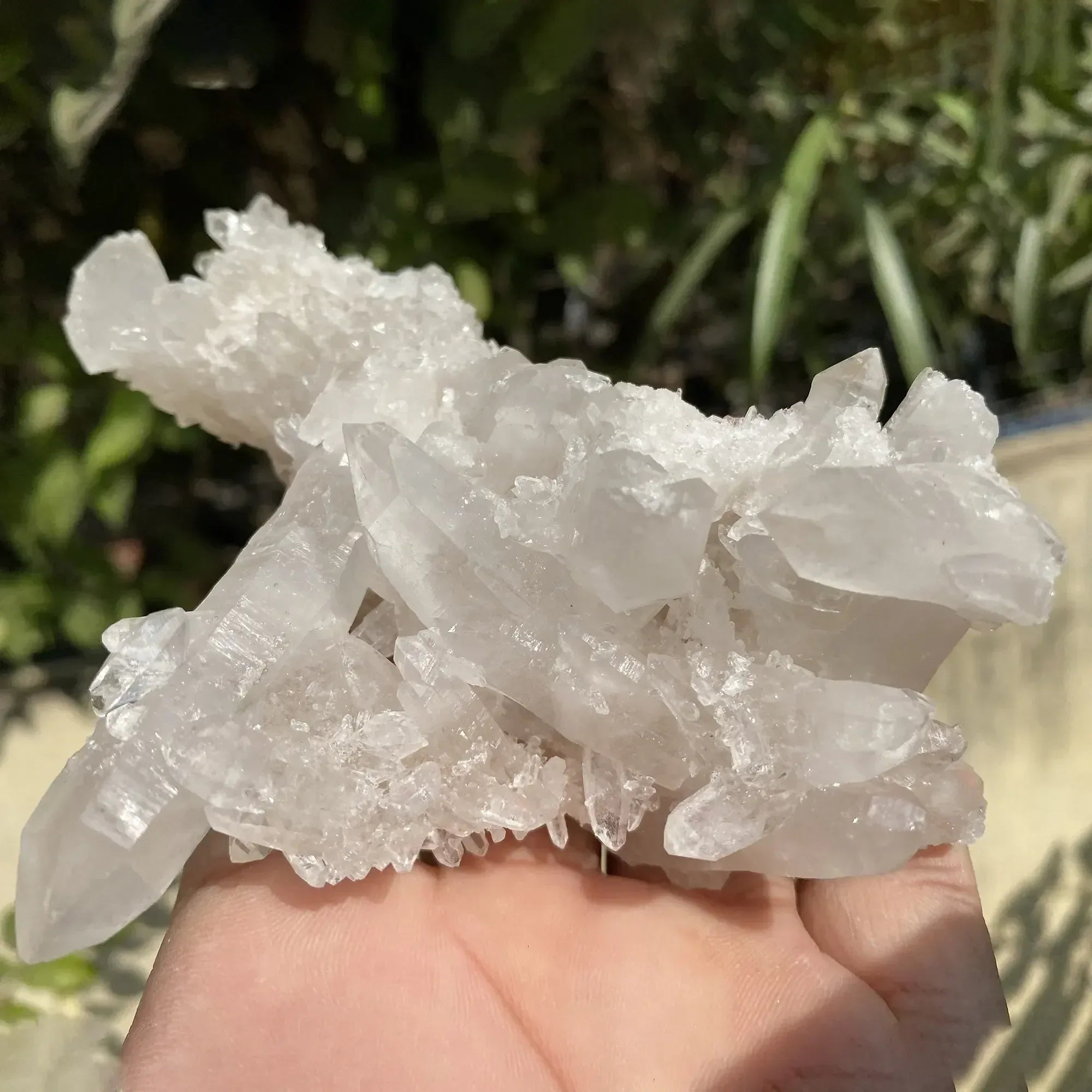 Natural Himalayan White Quartz Cluster 195g Himalayan Quartz