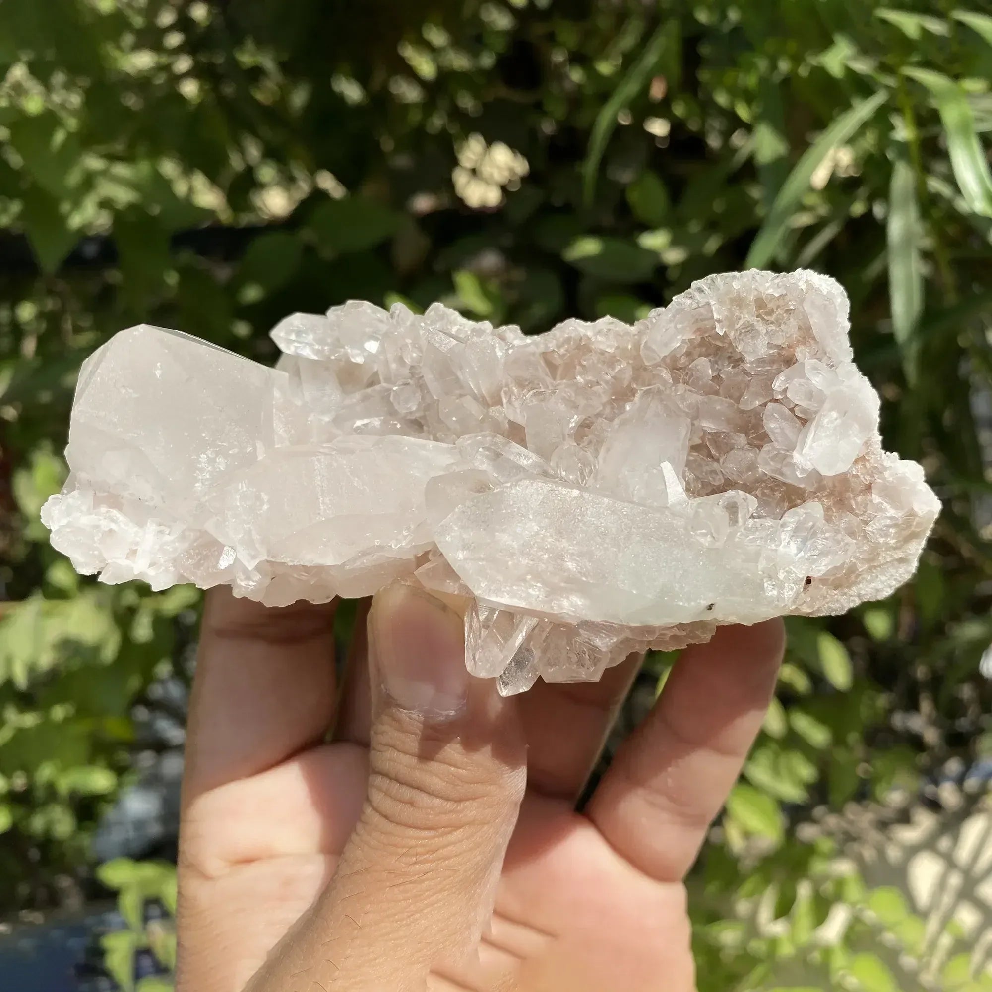 Natural Himalayan Pink Quartz Cluster 220g Himalayan Quartz