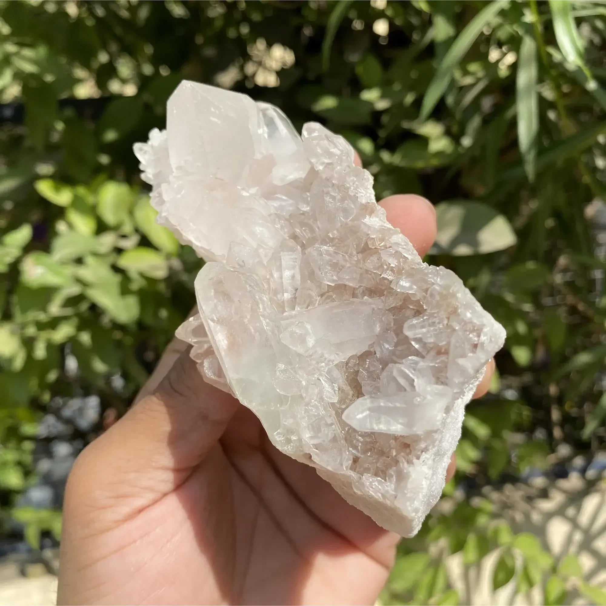 Natural Himalayan Pink Quartz Cluster 220g Himalayan Quartz