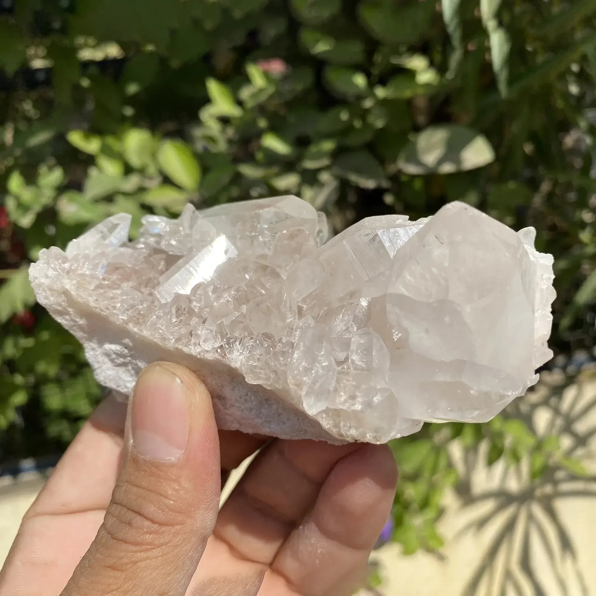 Natural Himalayan Pink Quartz Cluster 220g Himalayan Quartz