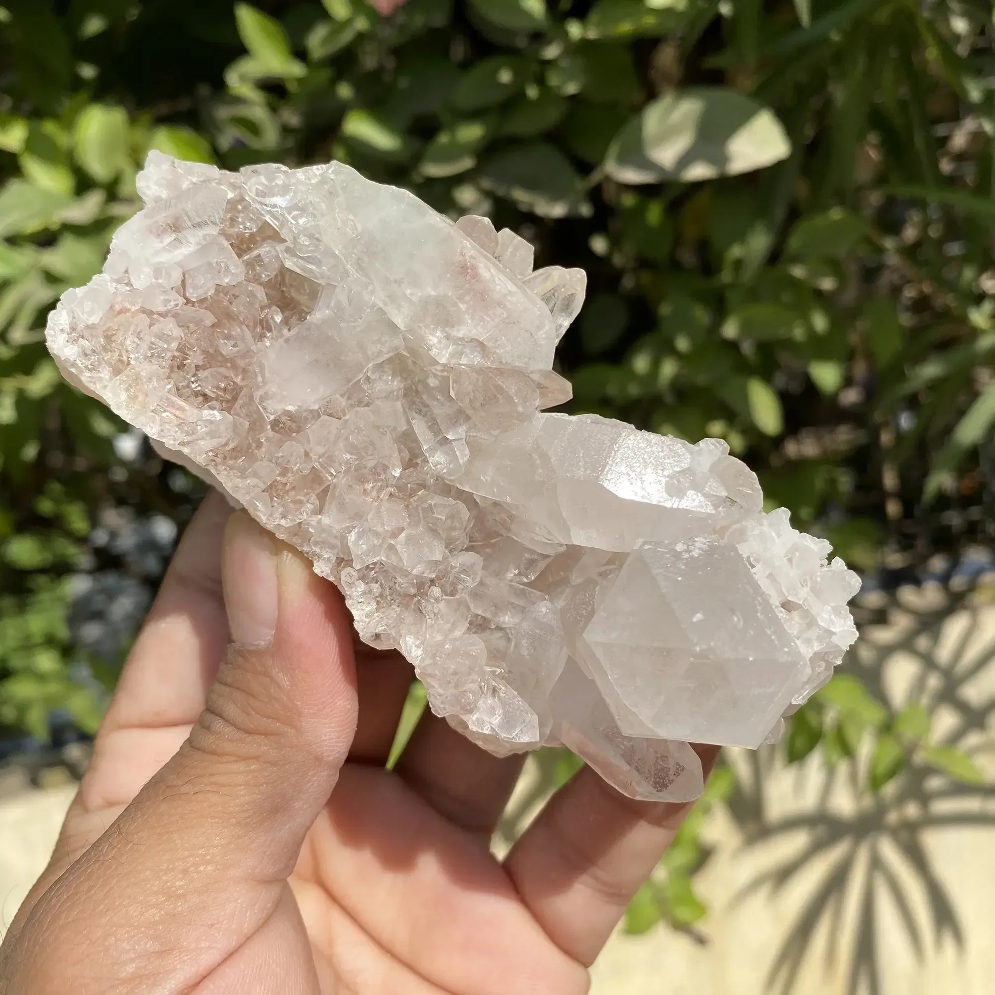 Natural Himalayan Pink Quartz Cluster 220g Himalayan Quartz