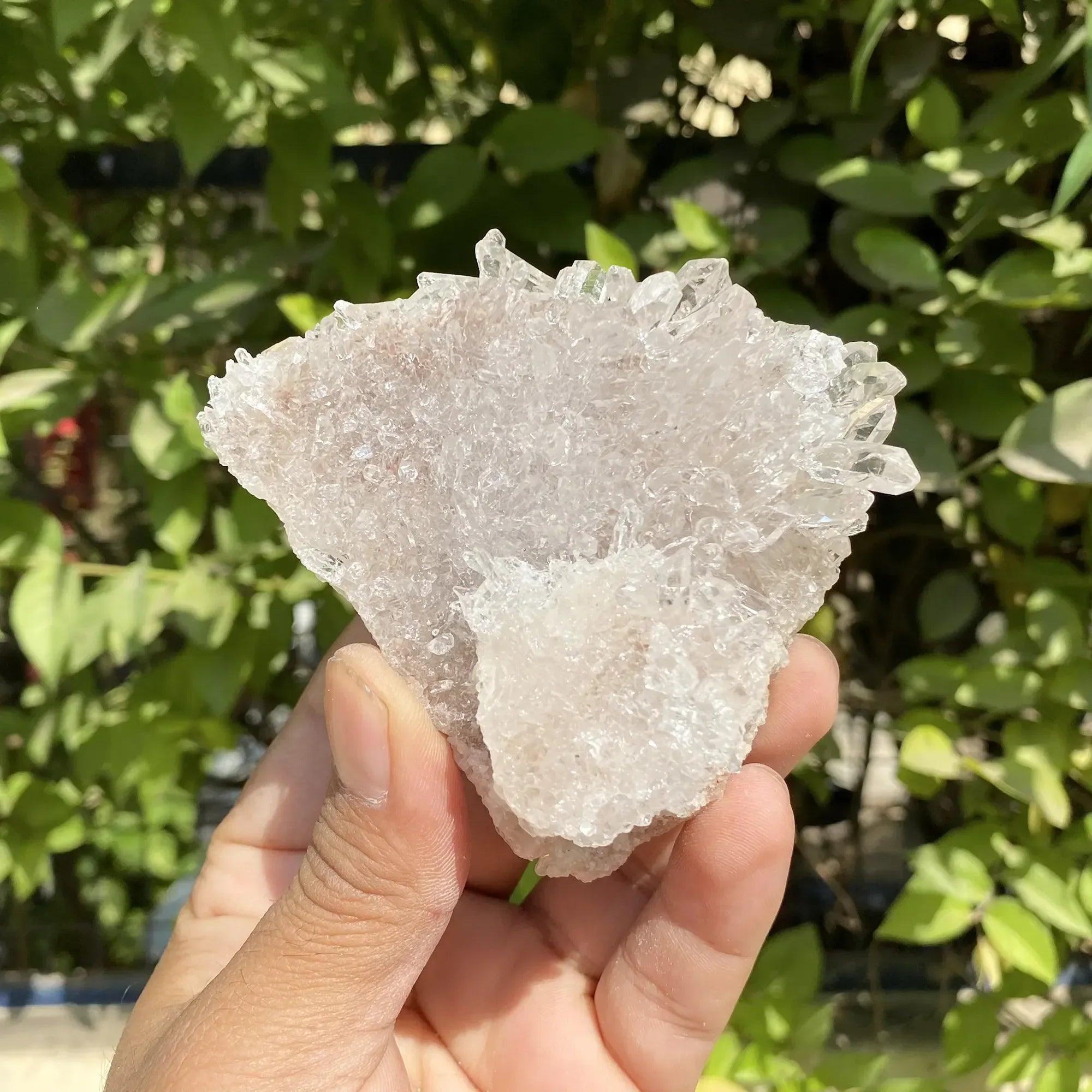 Natural Himalayan Pink Quartz Cluster 230g Himalayan Quartz