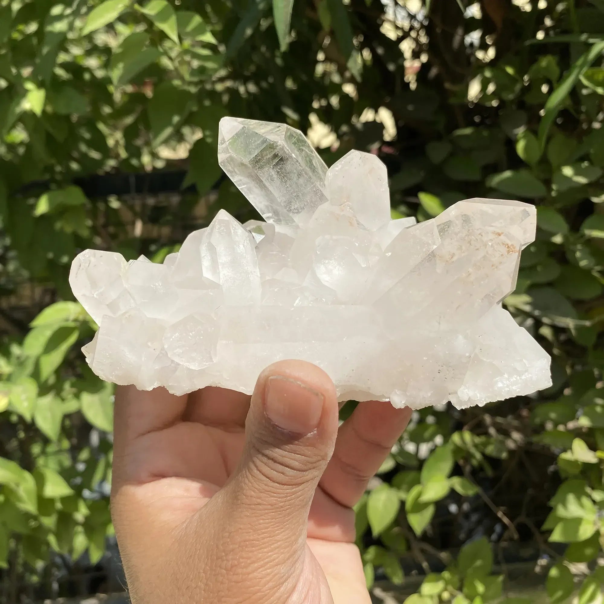 Natural Himalayan White Quartz Cluster 410g Himalayan Quartz