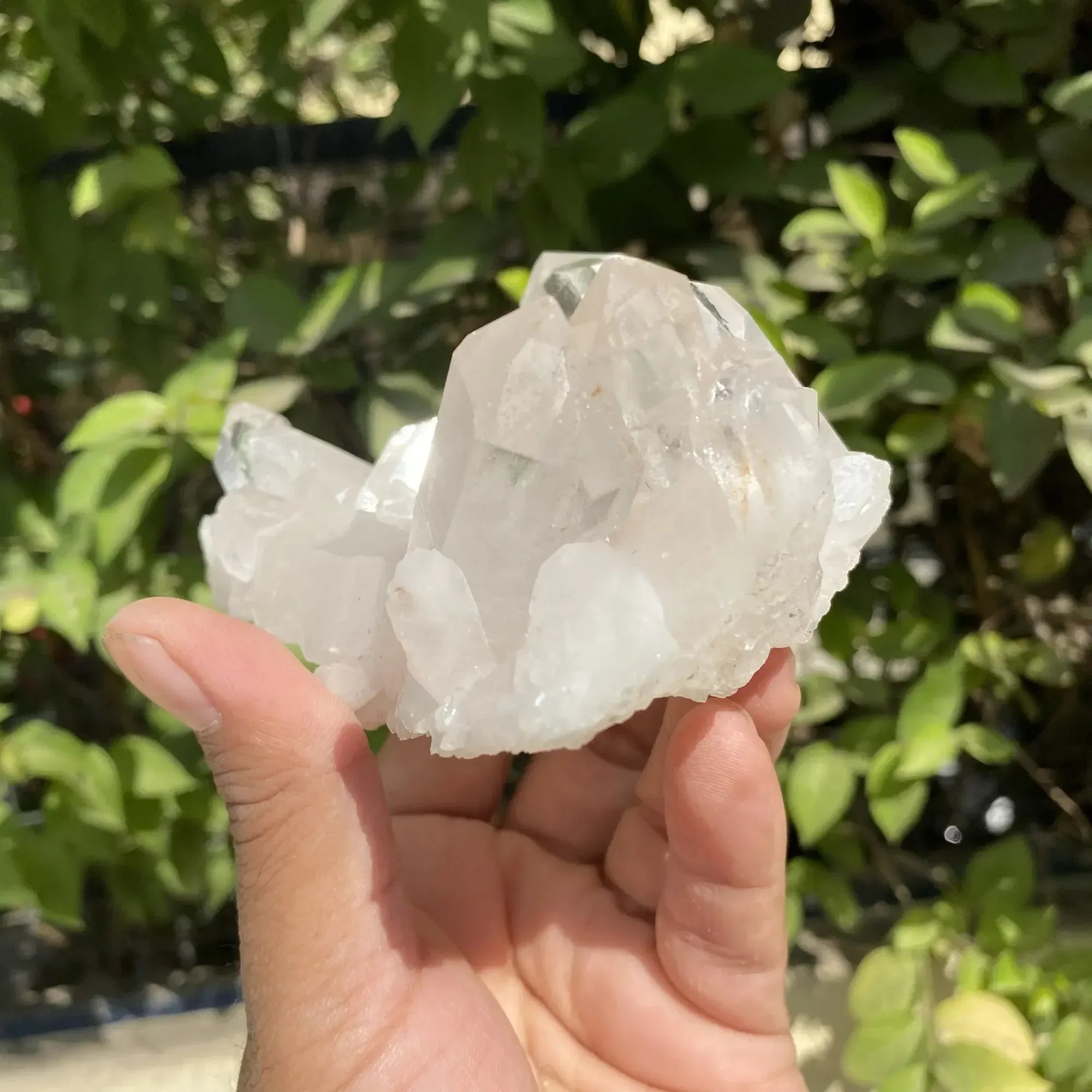 Natural Himalayan White Quartz Cluster 410g Himalayan Quartz