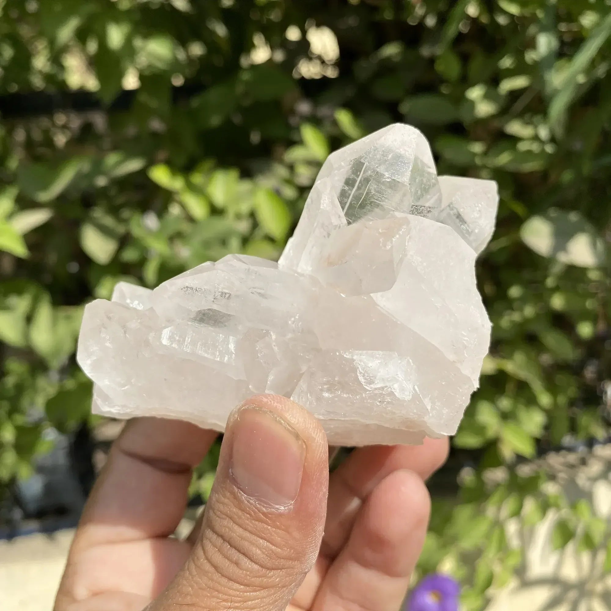 Natural Himalayan White Quartz Cluster 275g Himalayan Quartz