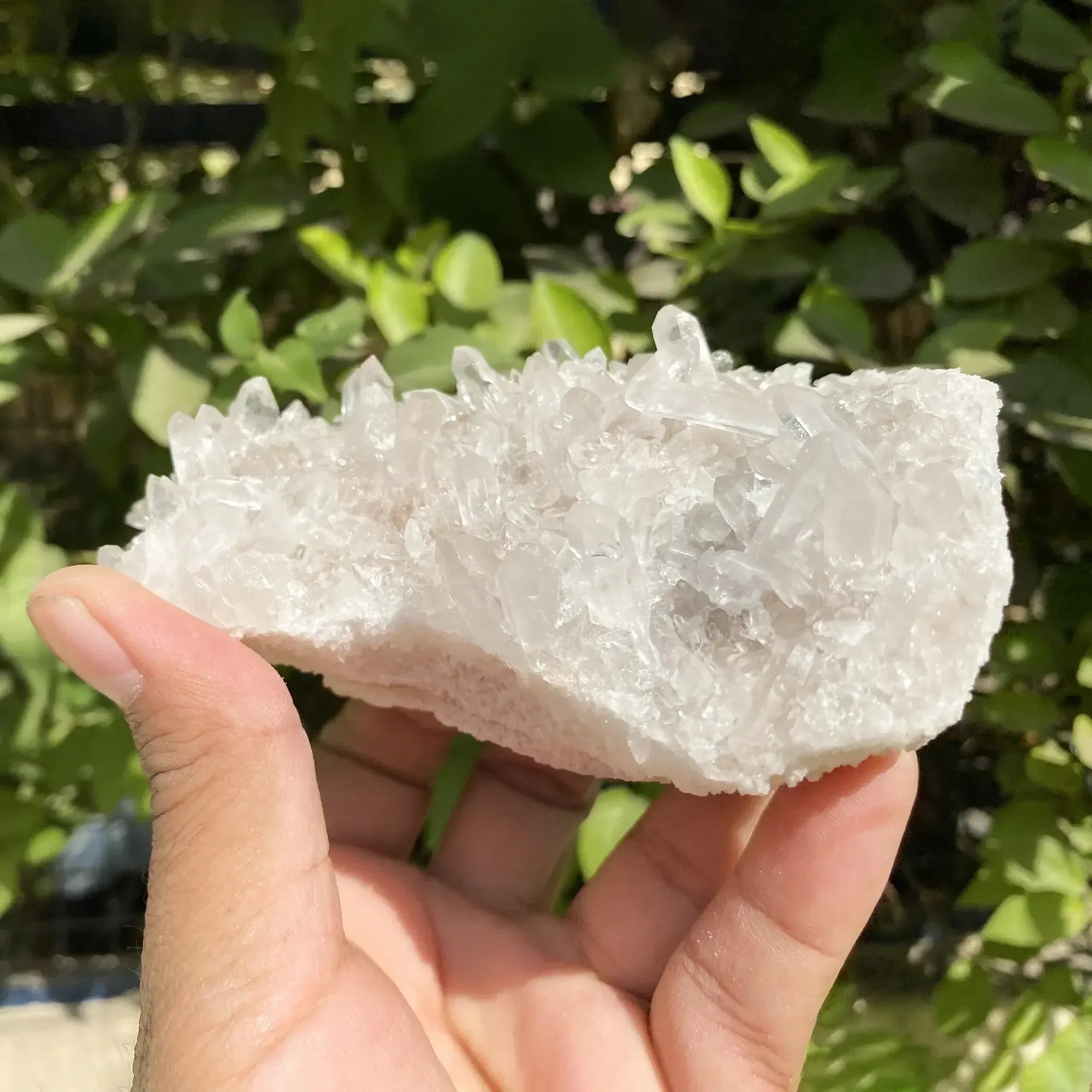 Natural Himalayan Pink Quartz Cluster 400g Himalayan Quartz