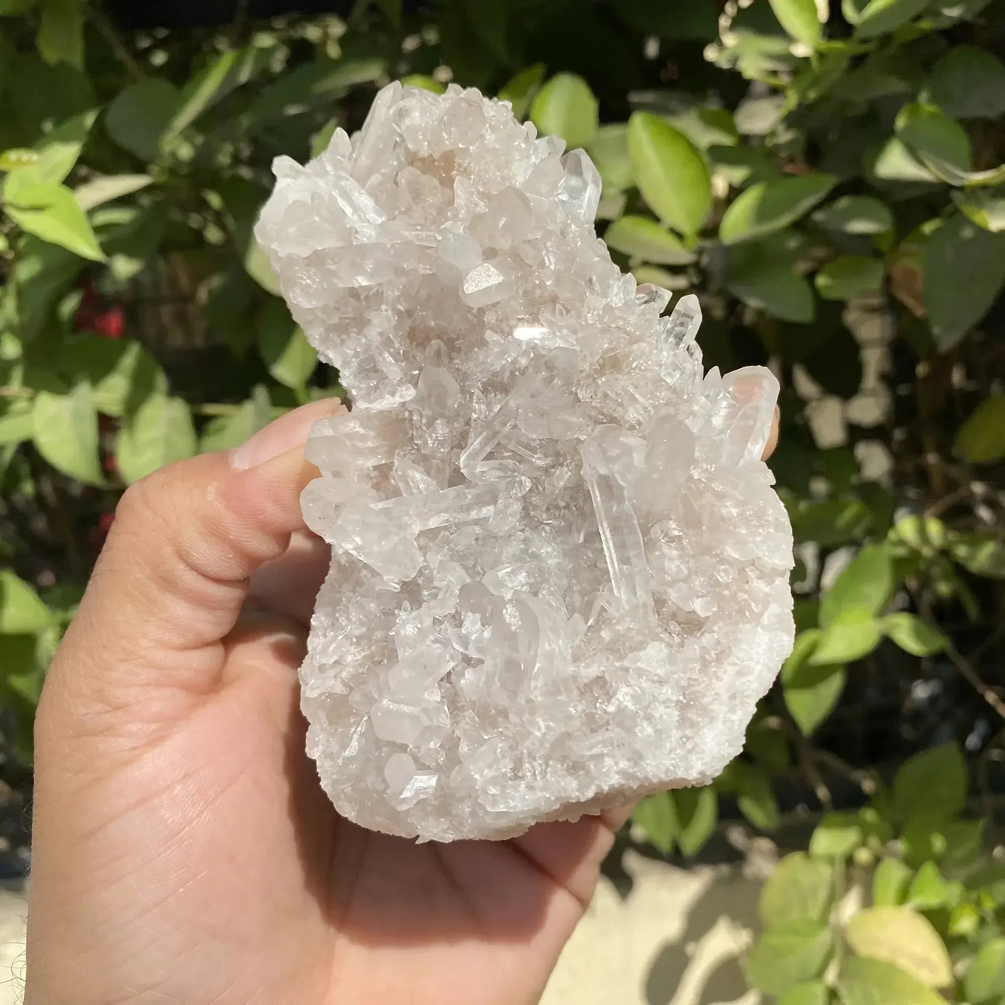 Natural Himalayan Pink Quartz Cluster 400g Himalayan Quartz