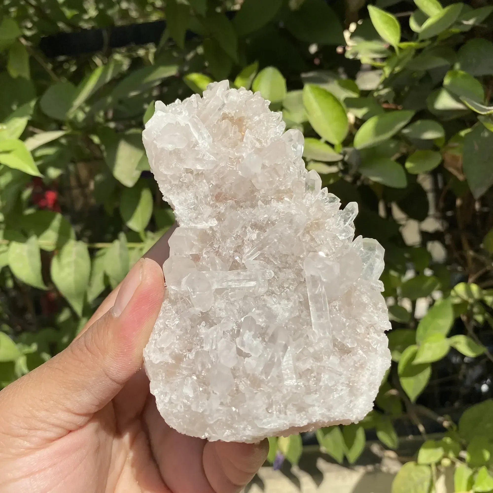 Natural Himalayan Pink Quartz Cluster 400g Himalayan Quartz